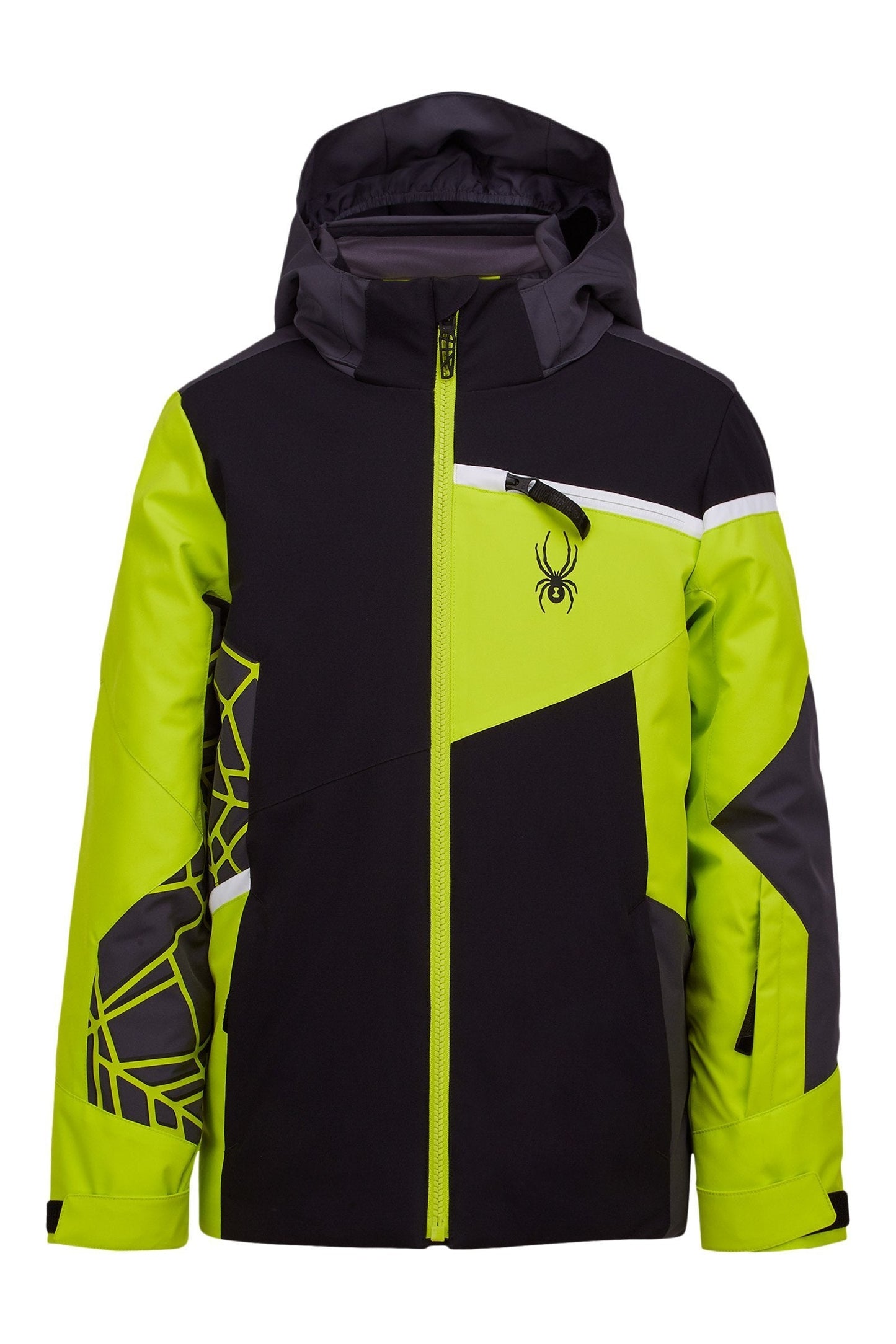 Boys Challenger - Schwarz-Scharfes Limette