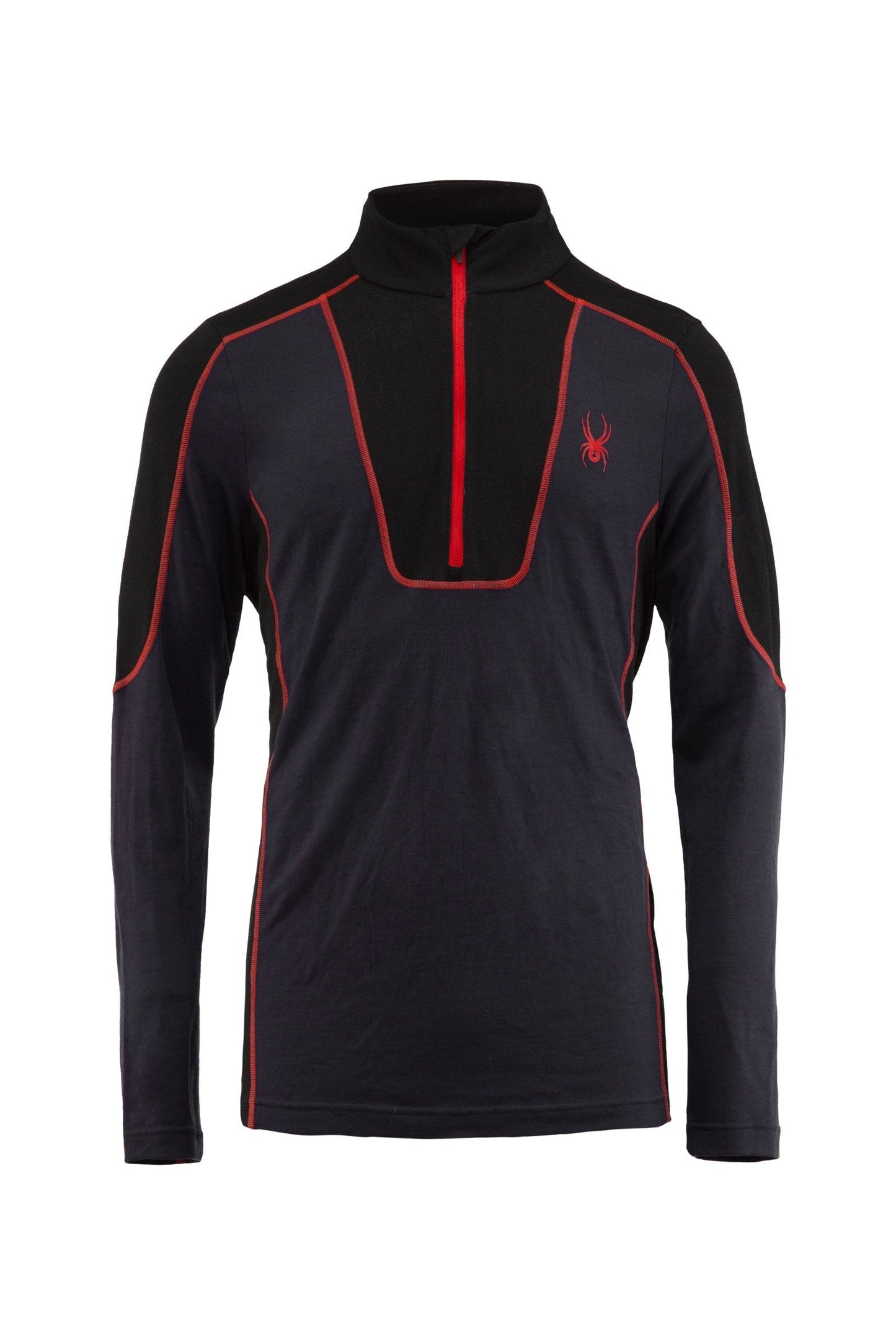 Elevation Half Zip - Ebony
