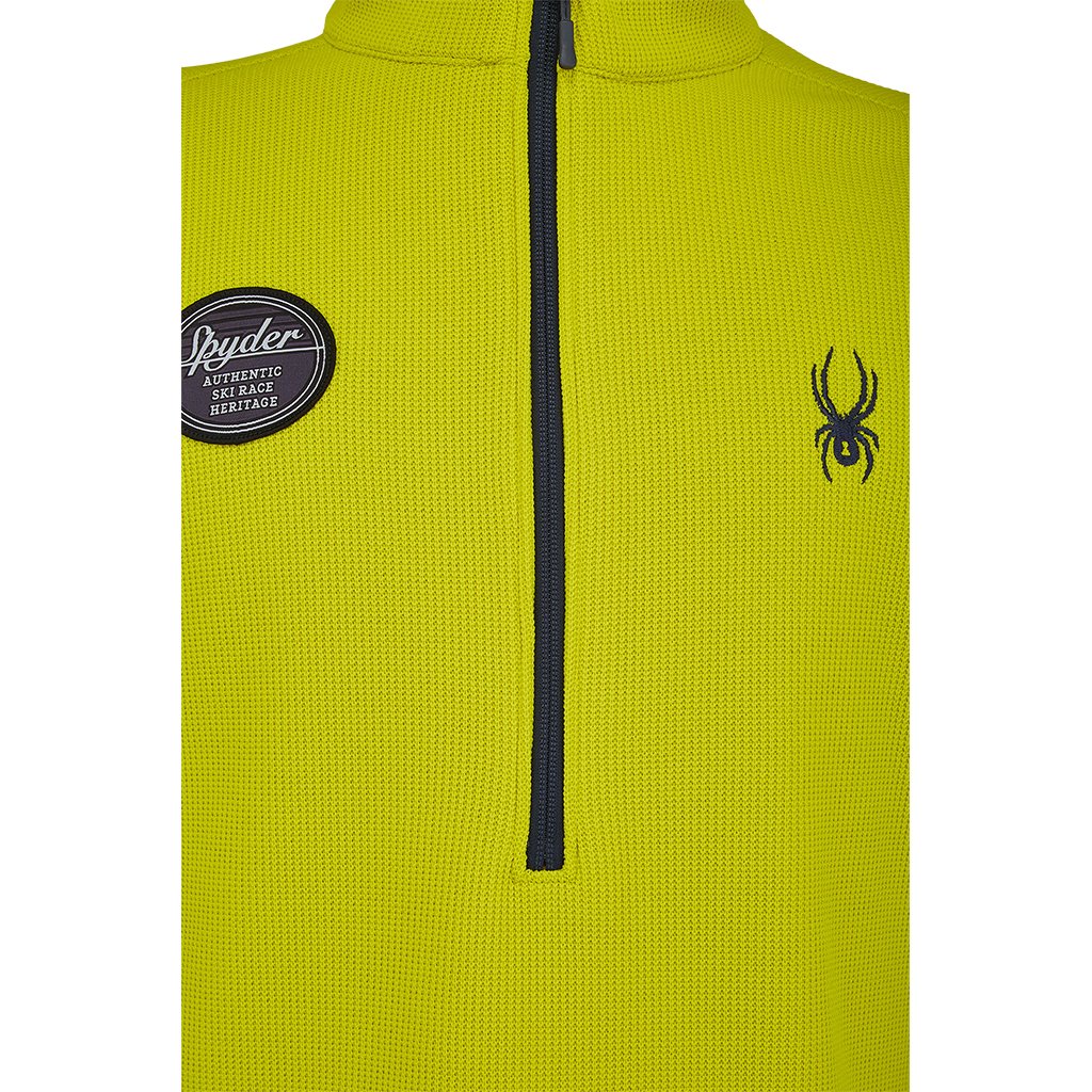 Herren Bandit Wengen Half Zip – Citron