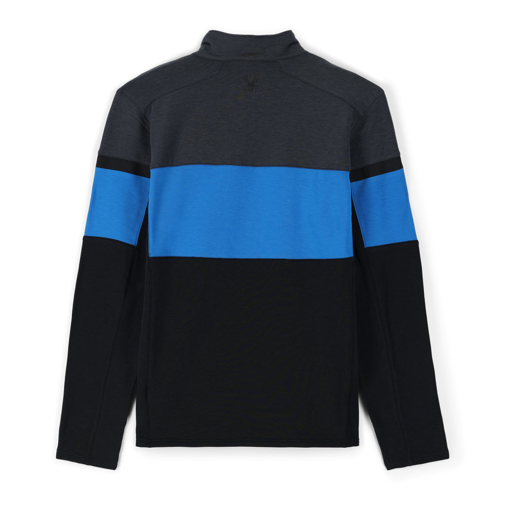 Demi-zip homme Speed - Noir universitaire (2022)