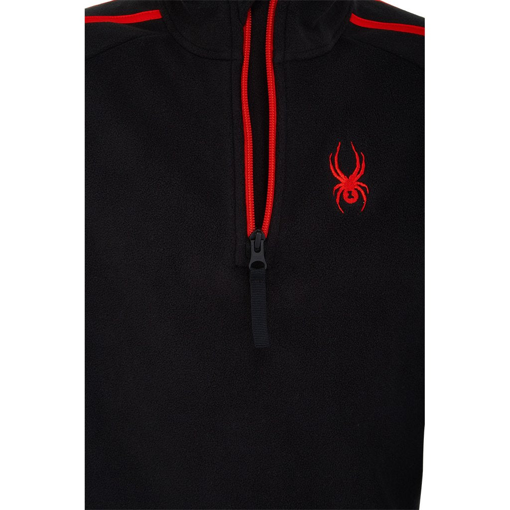 Speed-Fleece für Jungen – Schwarz