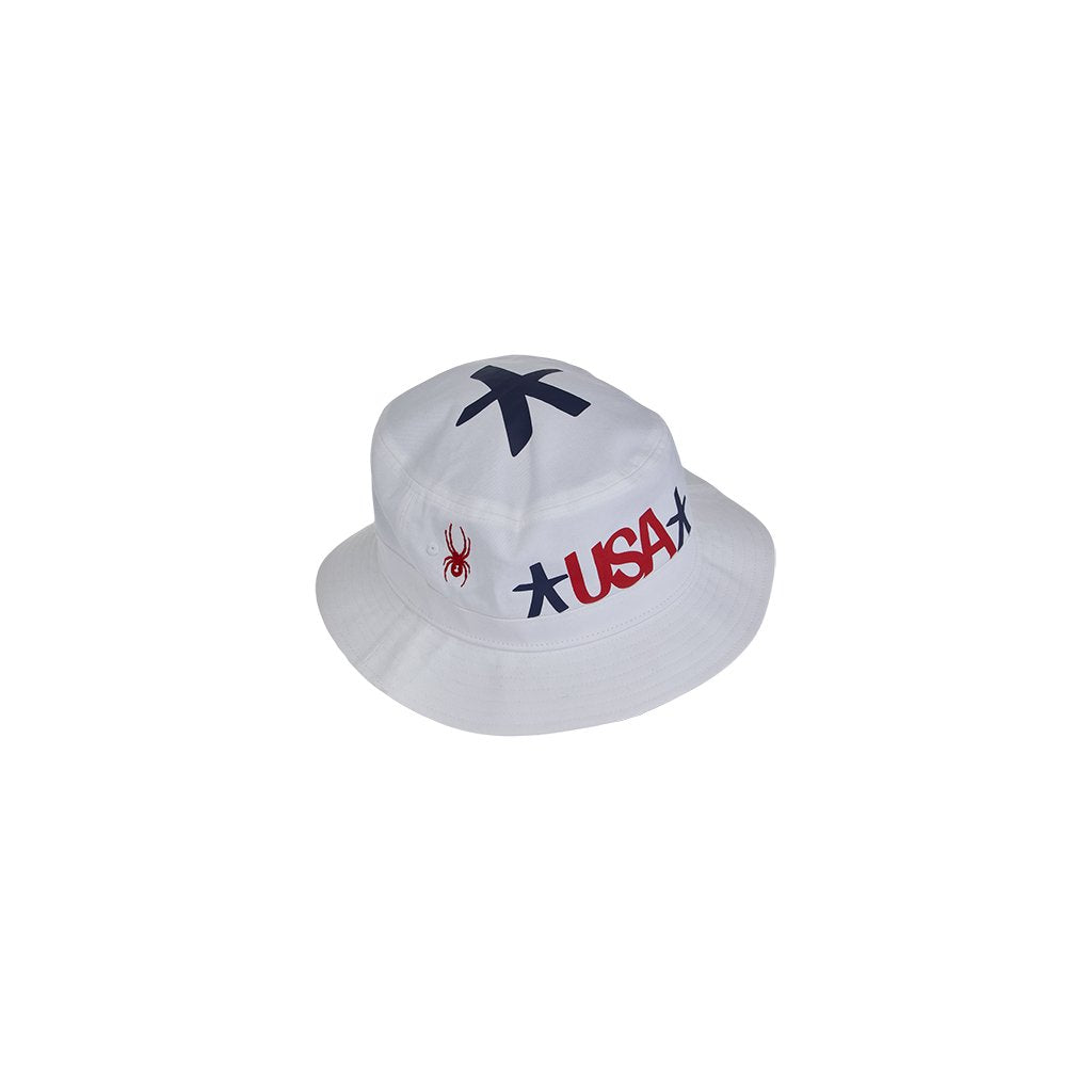 USA Bucket für Herren – Weiß
