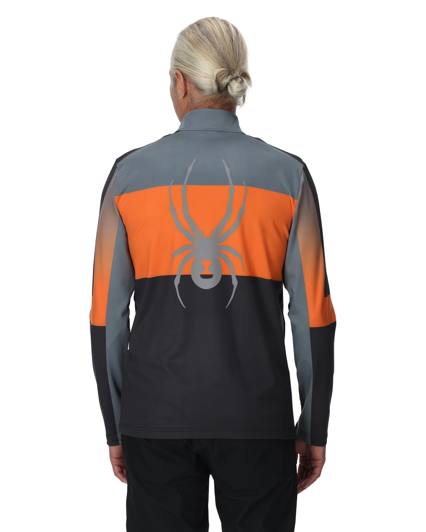 Mens Podium Half Zip - Flash Orange