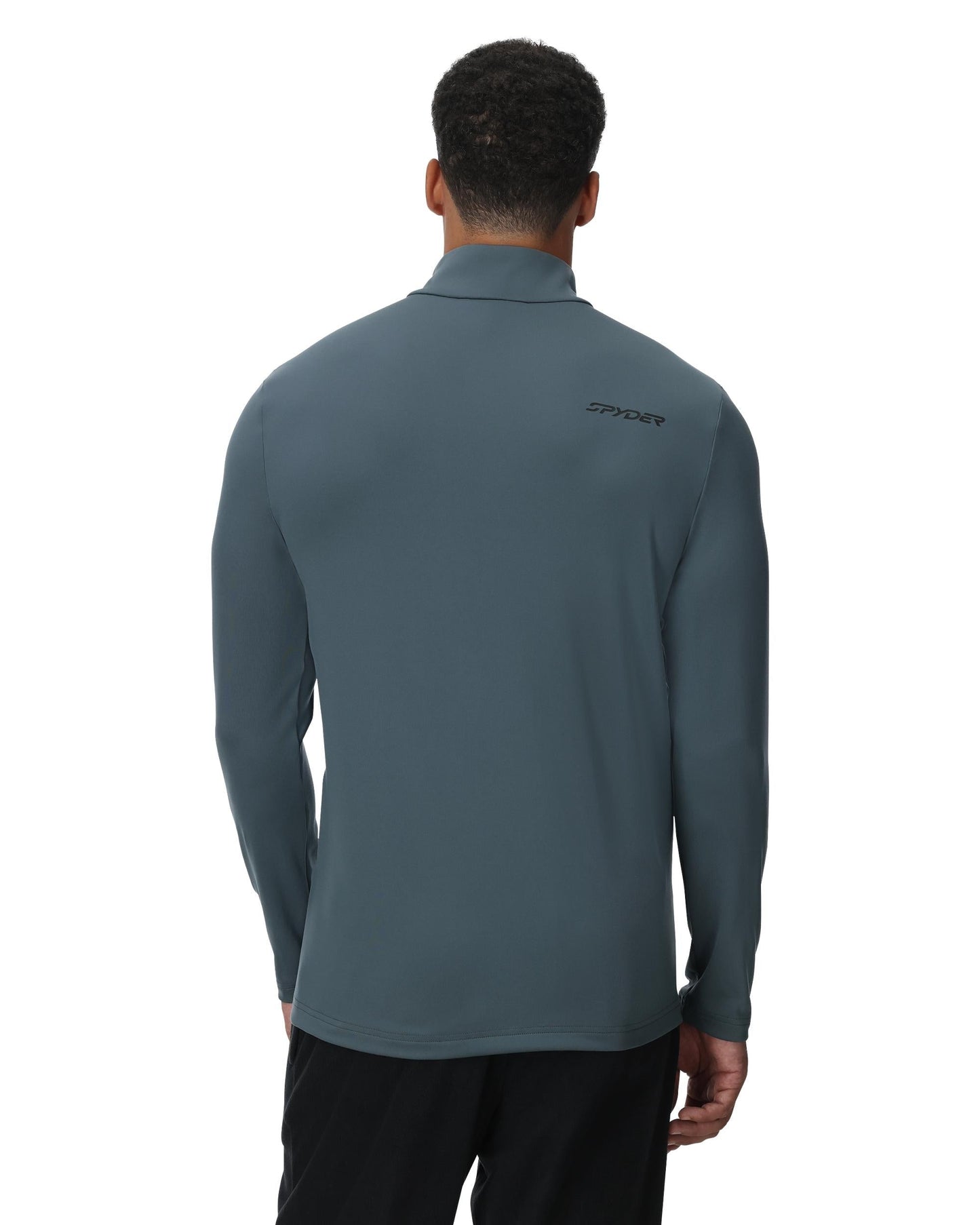 Veste Prospect demi-zip pour homme - Bleu ardoise