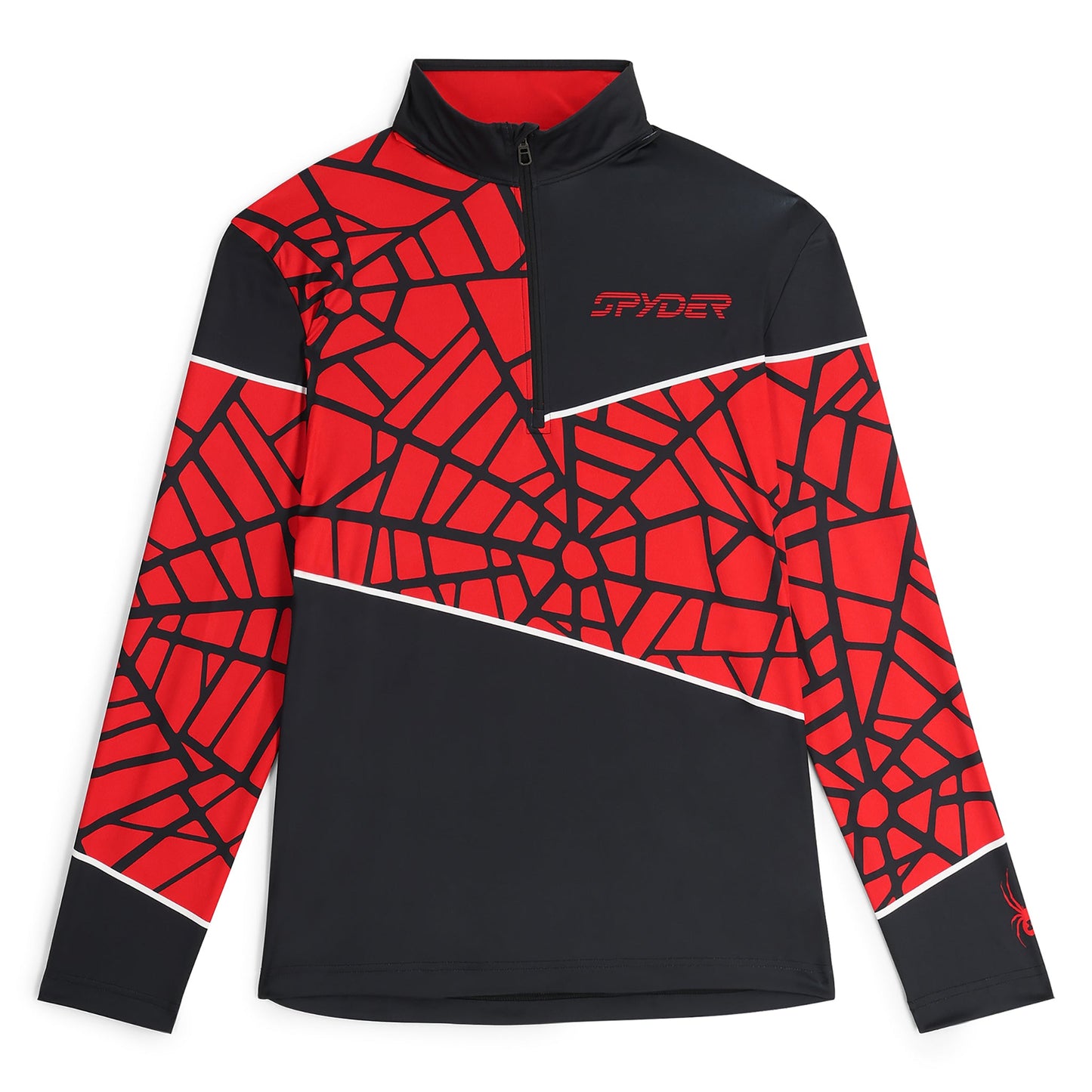 Vital Herren Half Zip - Vulkan