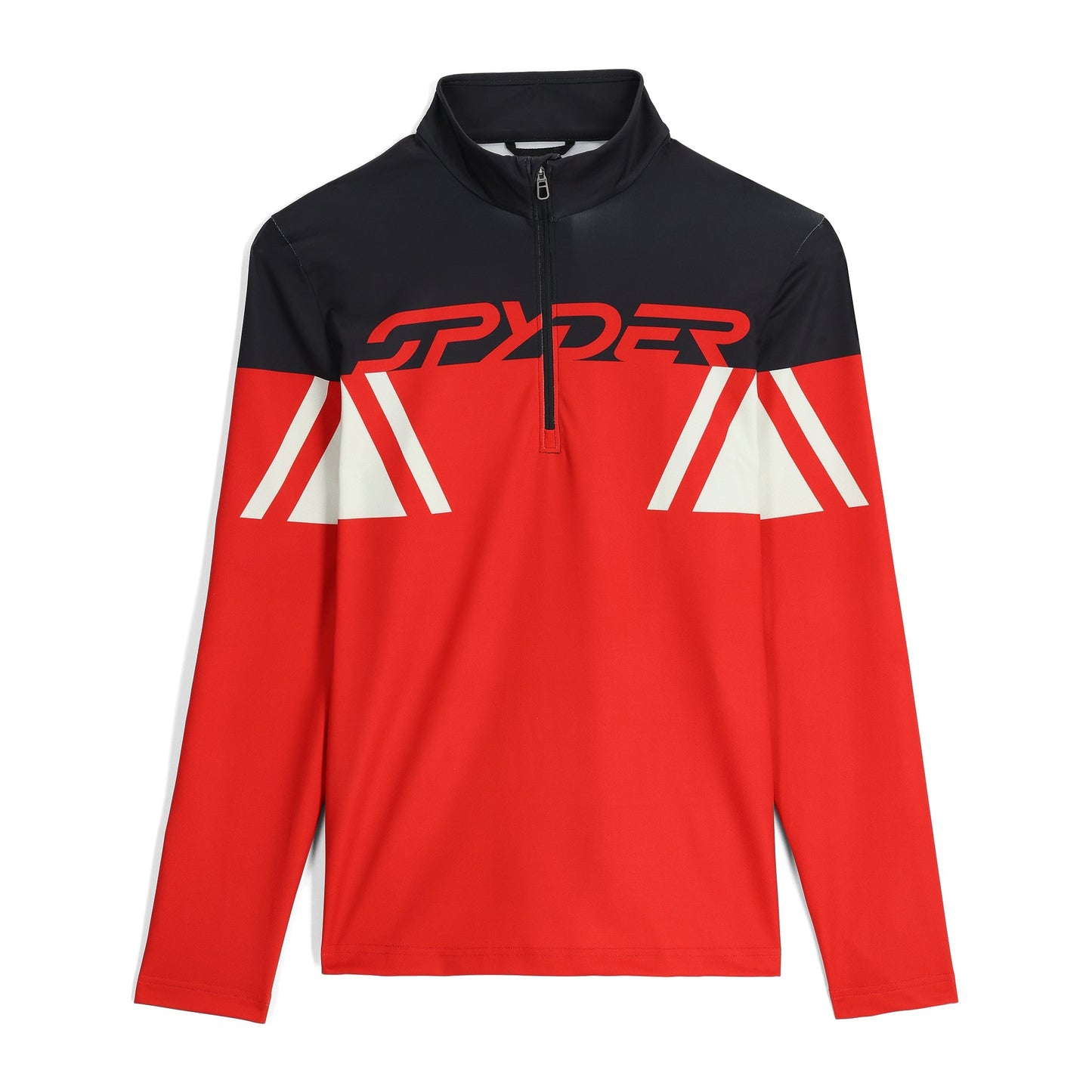 Herren Podium Half Zip - Spyder Rot