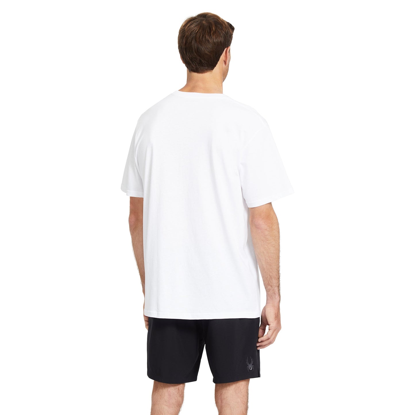 Herren-T-Shirt mit Bug-Print – Weiß