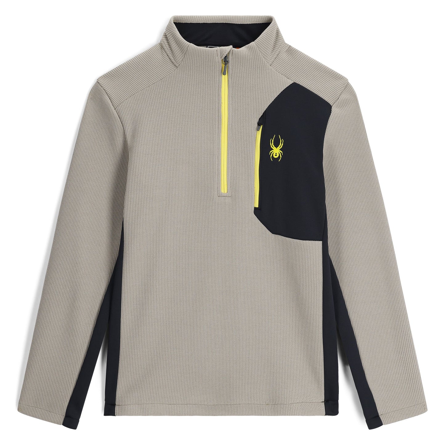 Bandit Herren-Halbzipper – Beton
