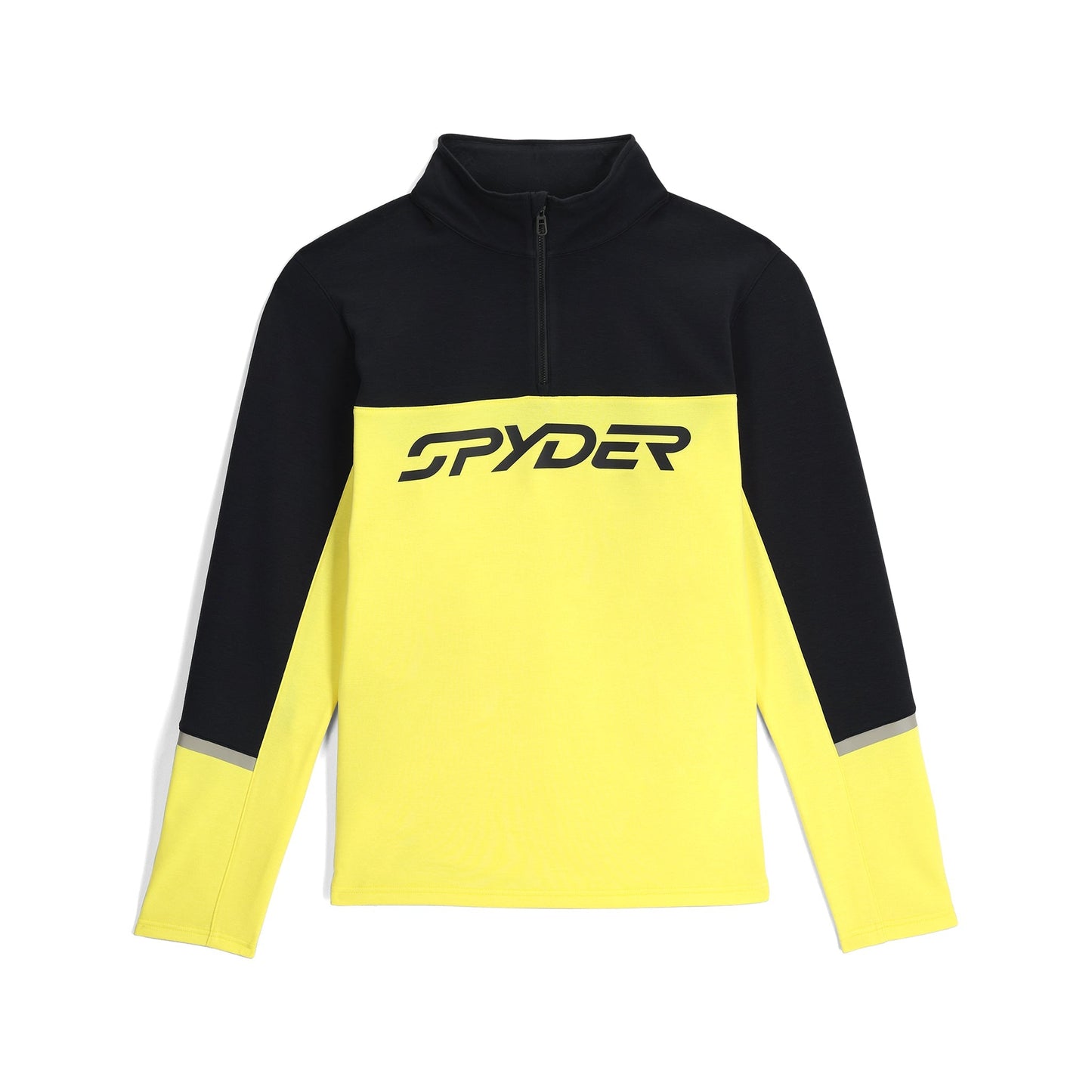 Herren Speed Fleece Half Zip – Säuregelb