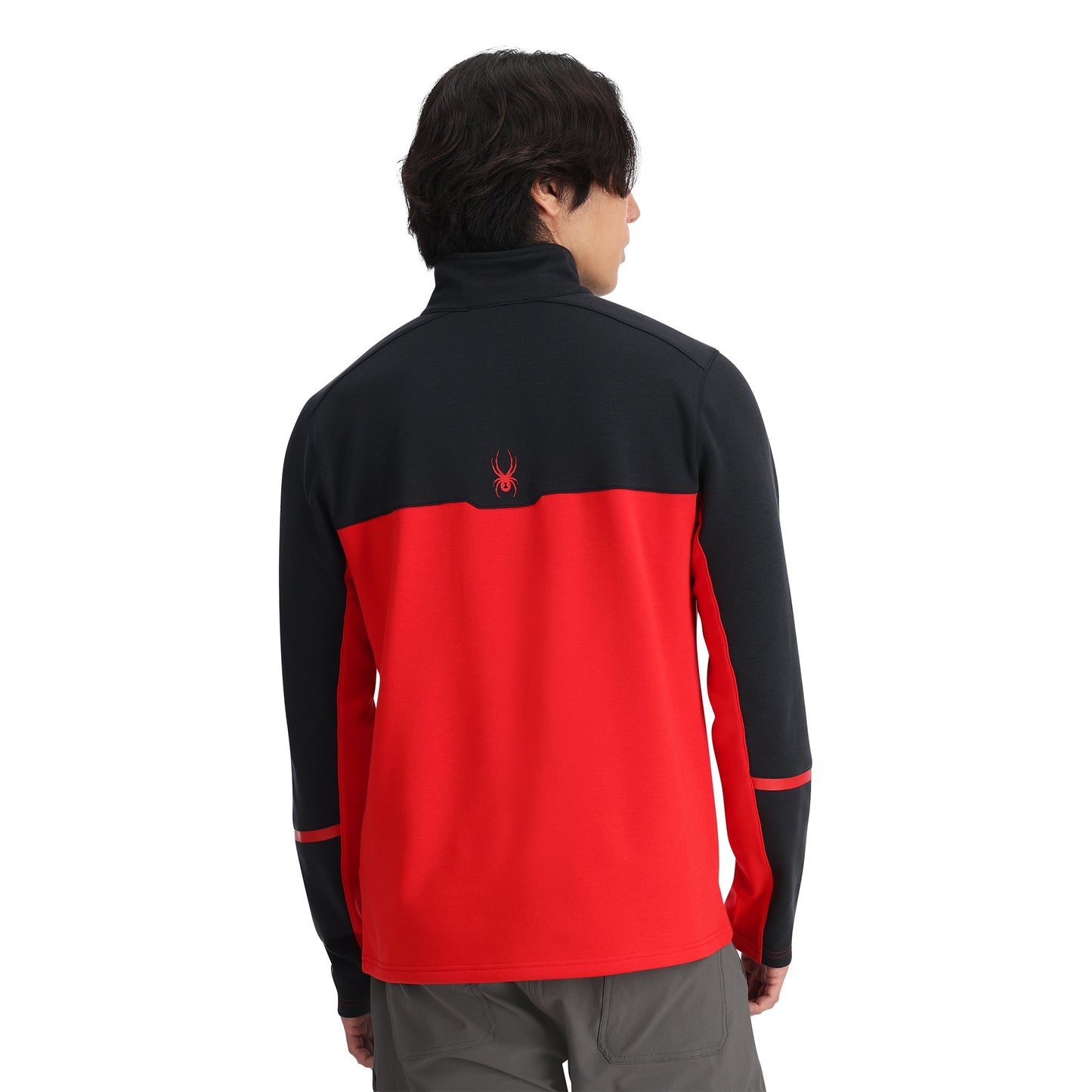Demi-zip homme Speed - Spyder Rouge