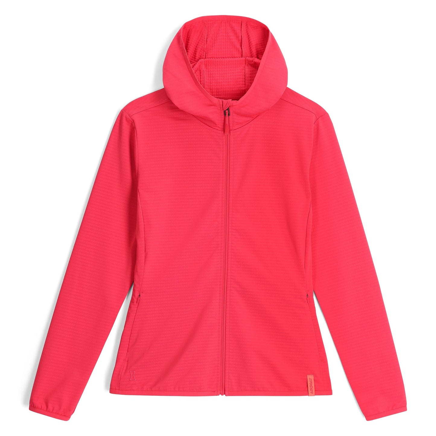 Womens Gridweb Tech Hoodie - Prism Pink