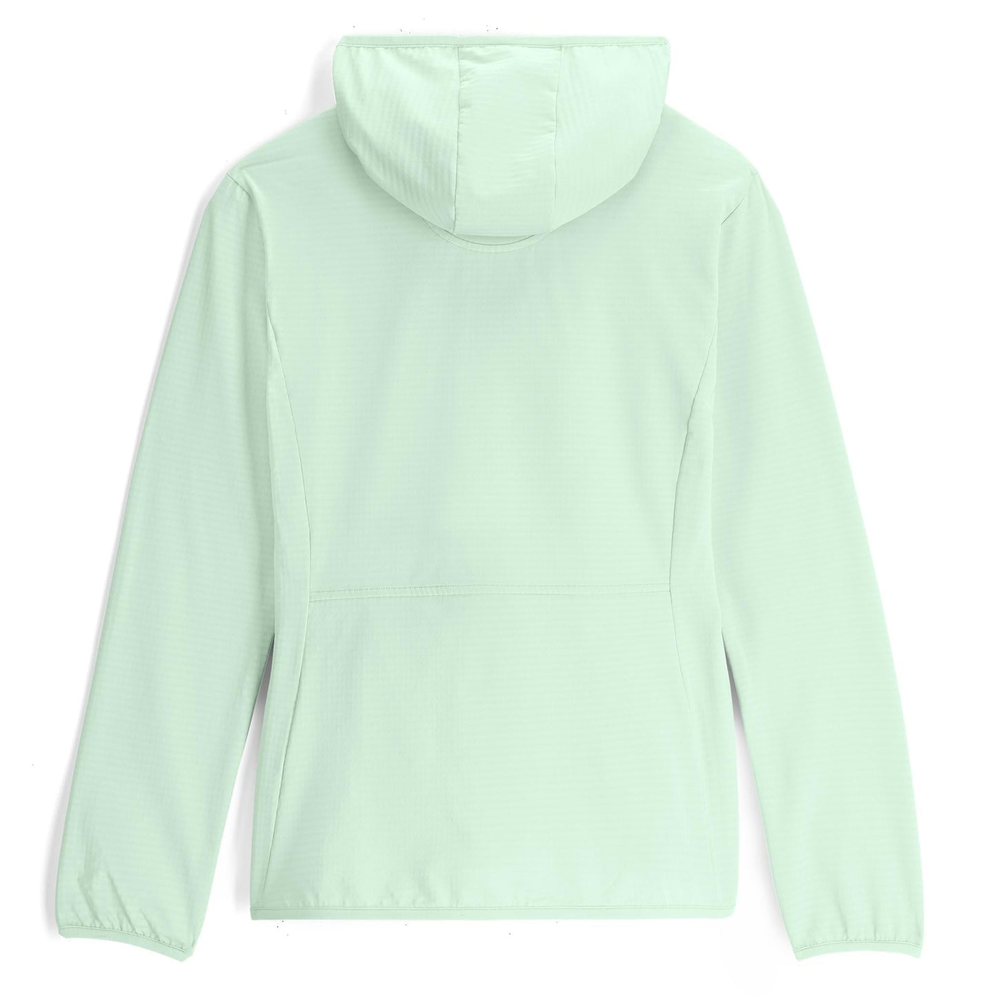 Womens Gridweb Fleece Hoodie - Sgene Faded