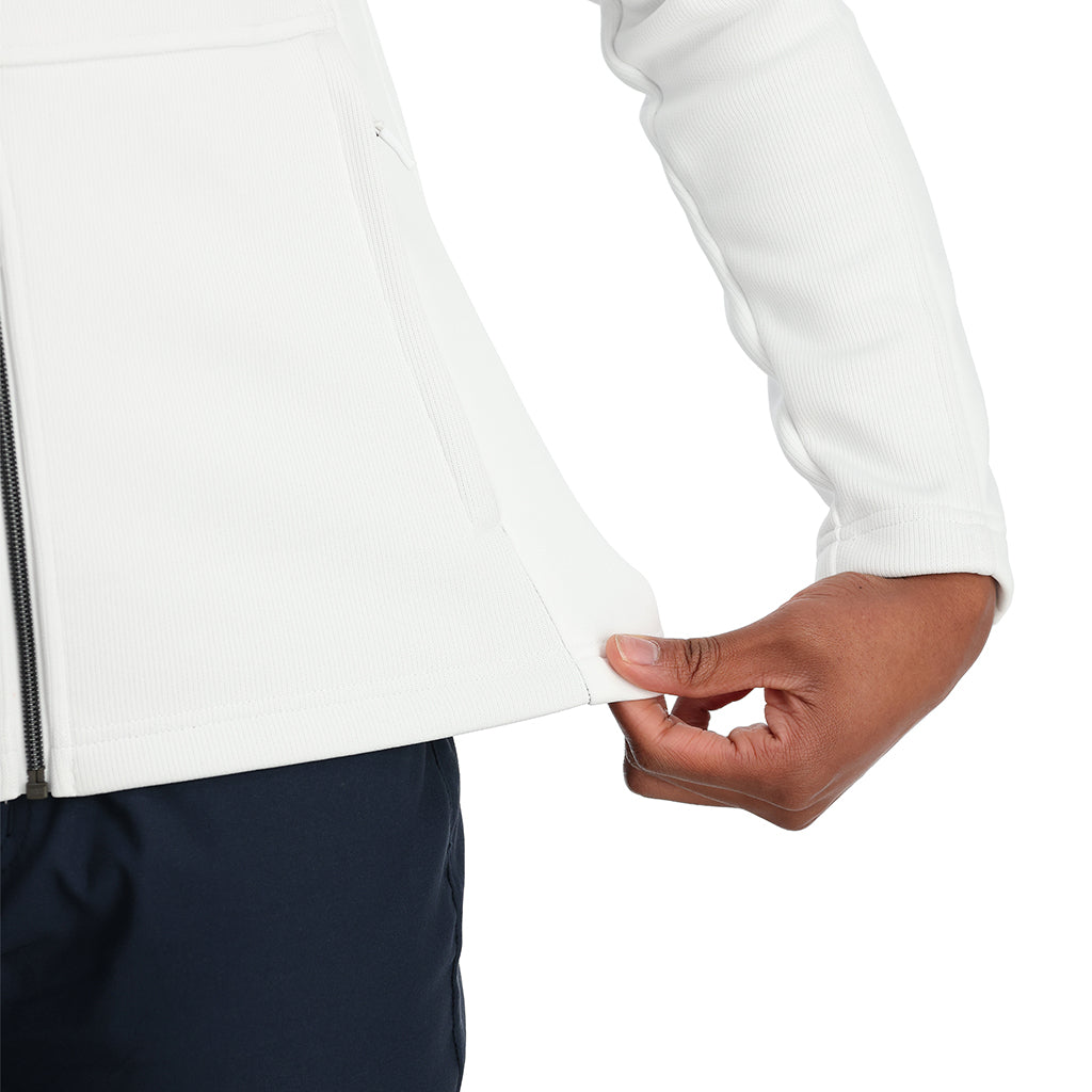 Pull zippé Encore pour femme - Blanc