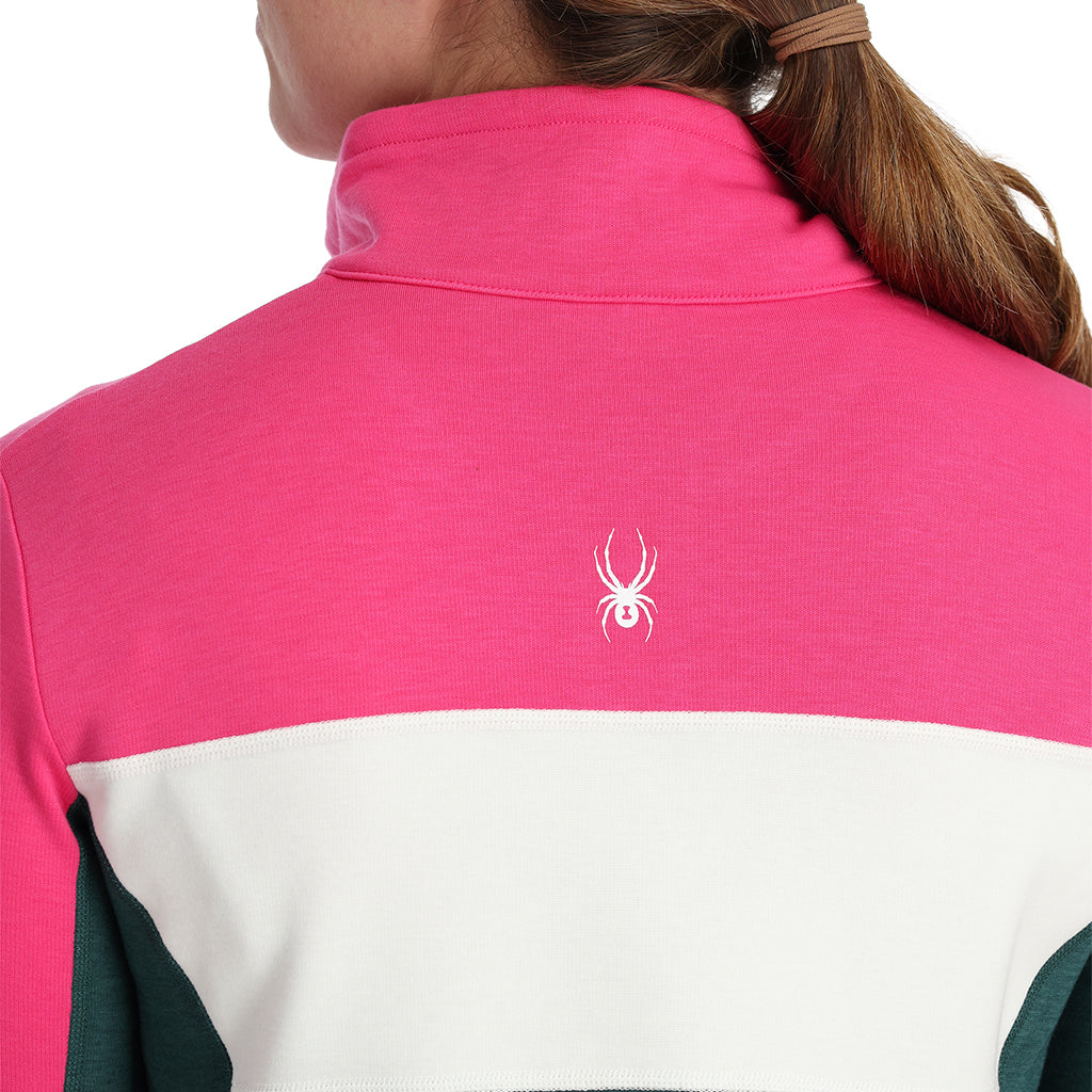 Damen Speed Half Zip - Zypressengrün