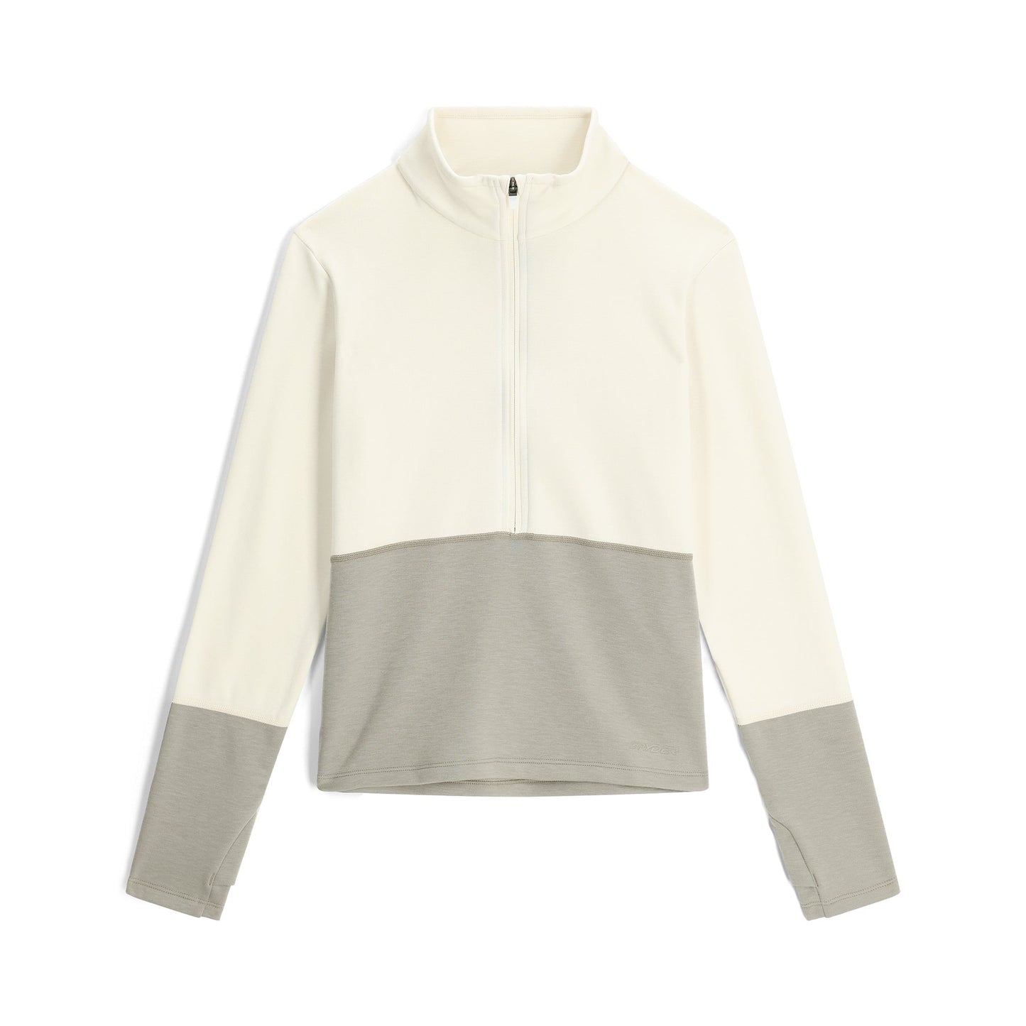 Damen Speed Fleece Half Zip - Beton