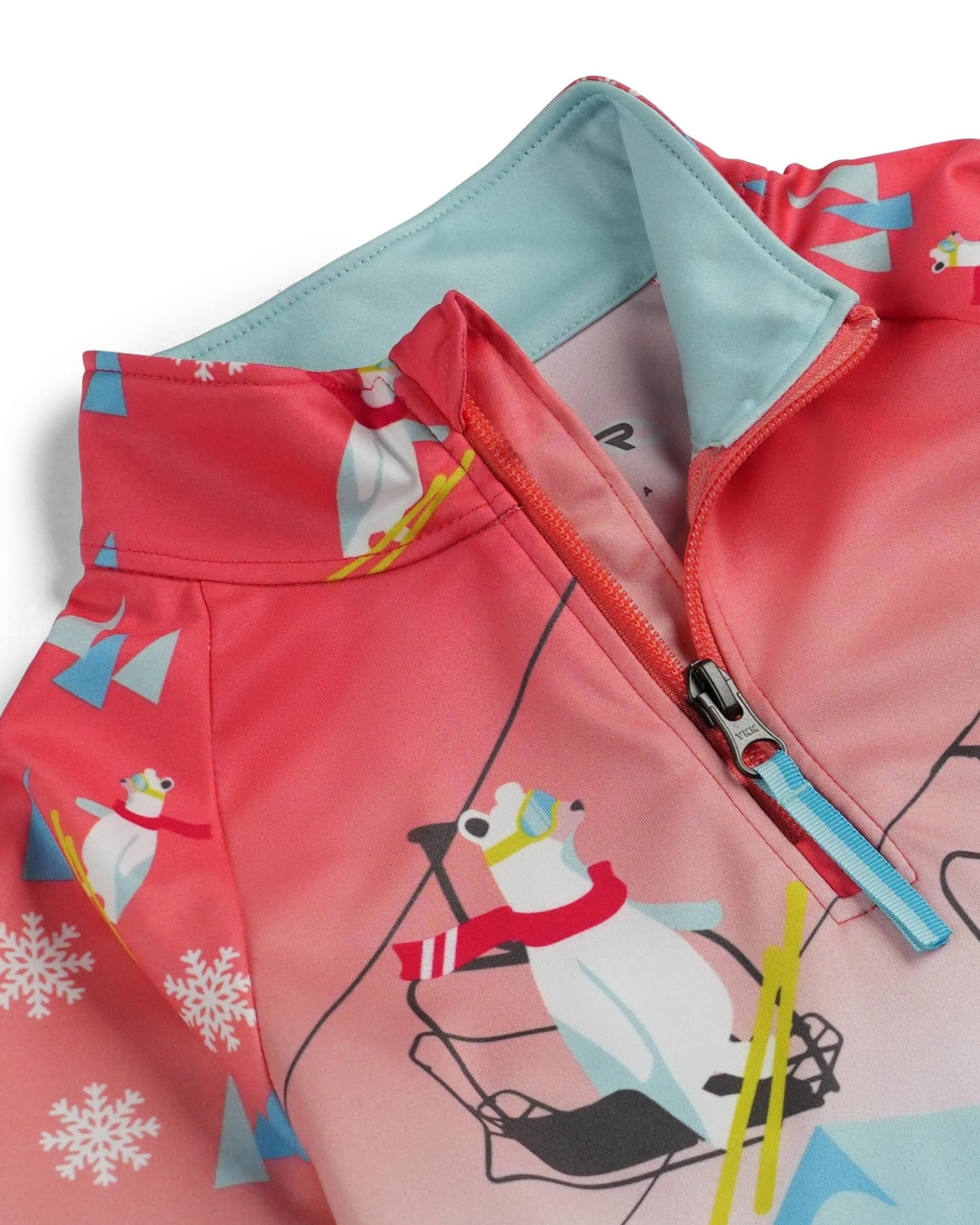 Mädchen Reflect Half Zip - Coral Haze