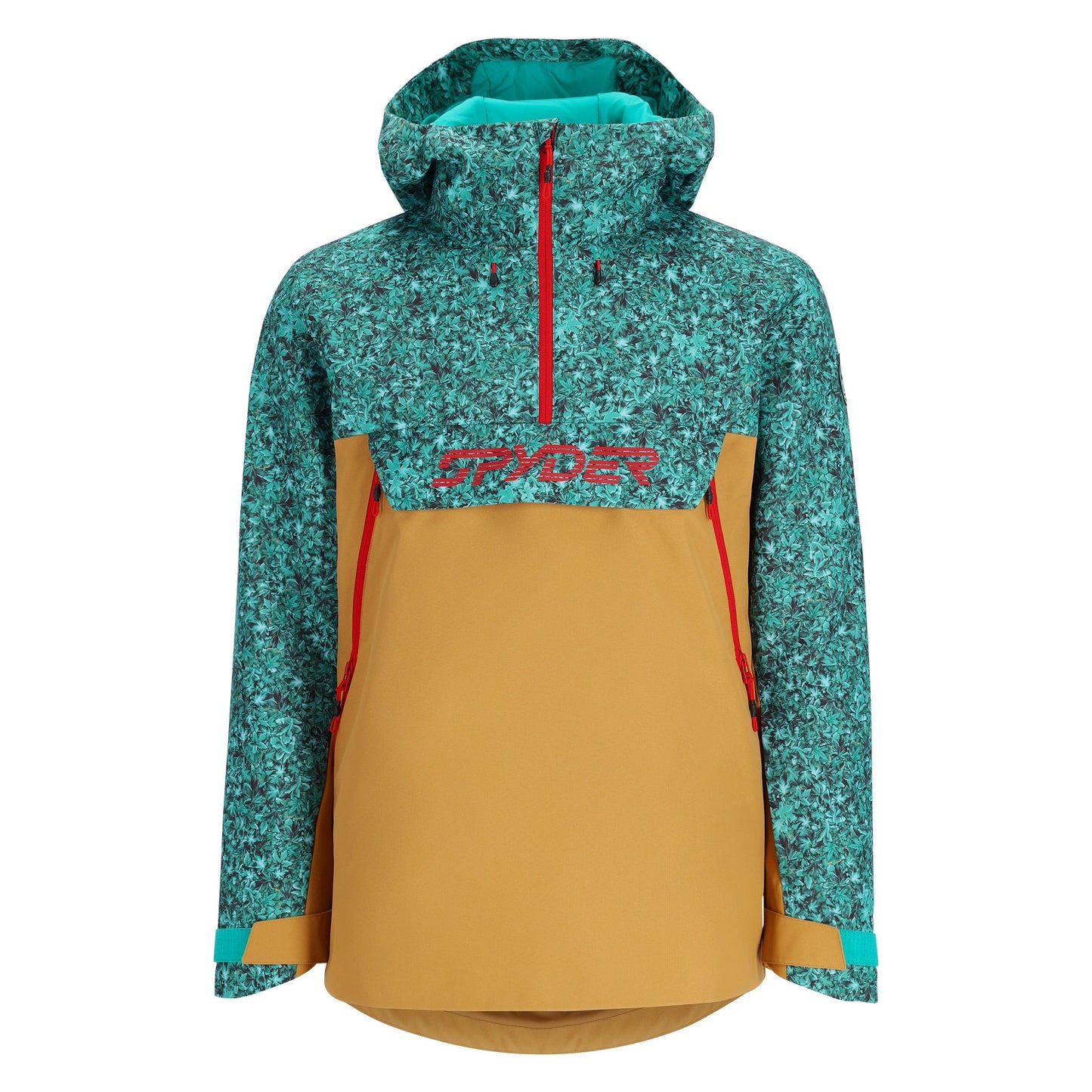 Herren-Anorak „All Out“ – Ahornblaugrün