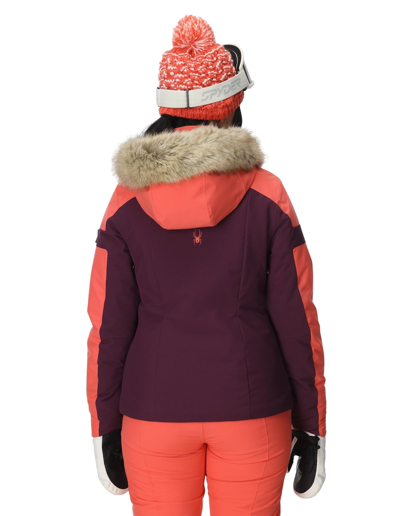 Damen-Vida-Jacke – Pflaume