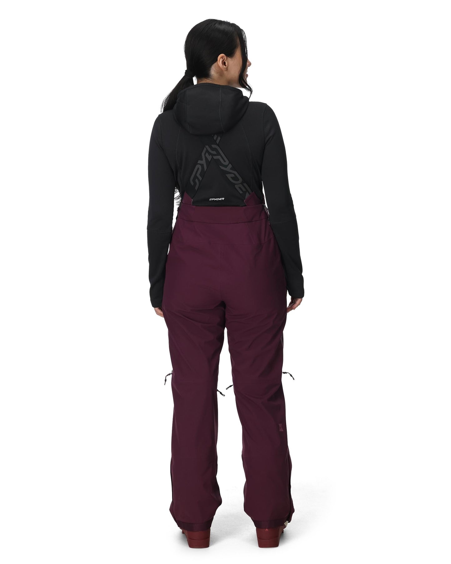 Bavoir solitaire pour femme - Prune