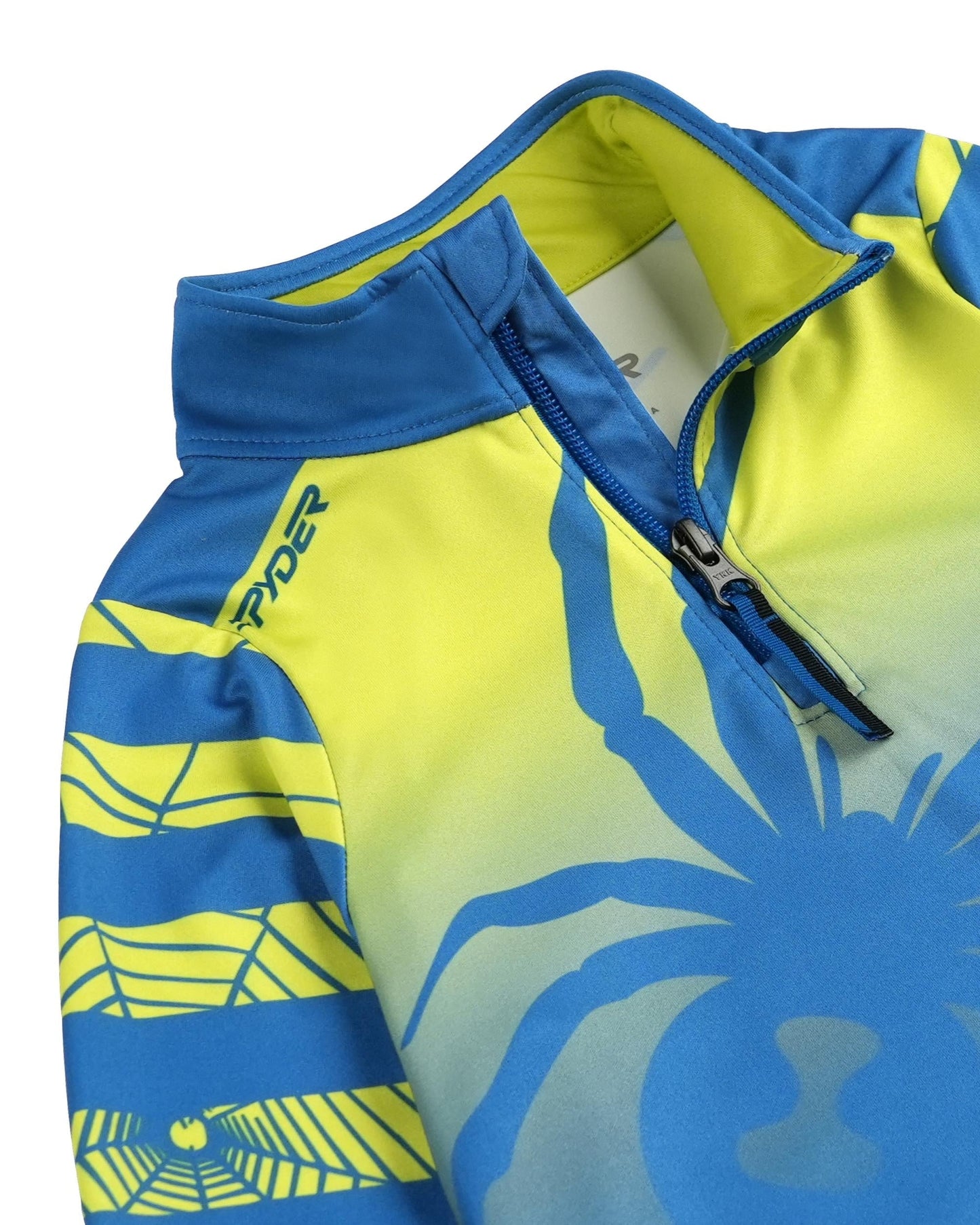 Défi garçon demi-zip - Citron vert