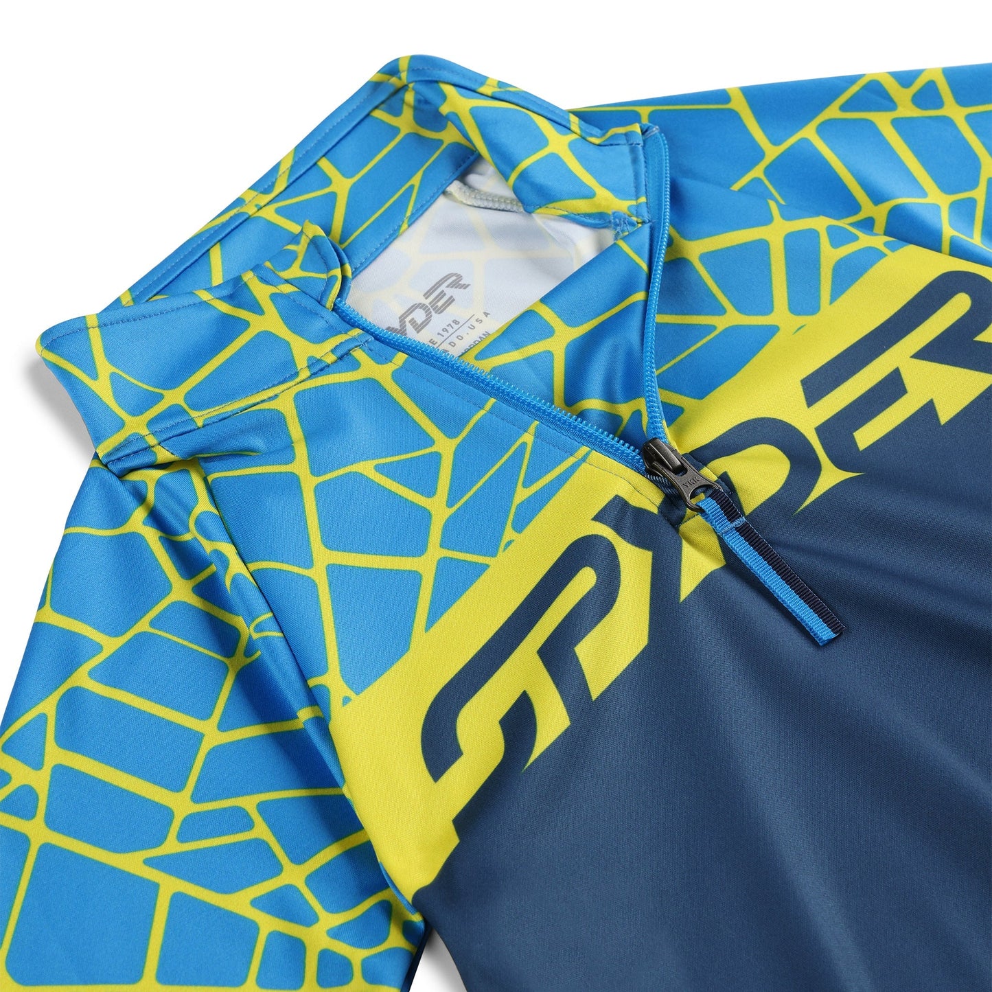 Demi-zip zippé pour petits garçons - Bleu marine