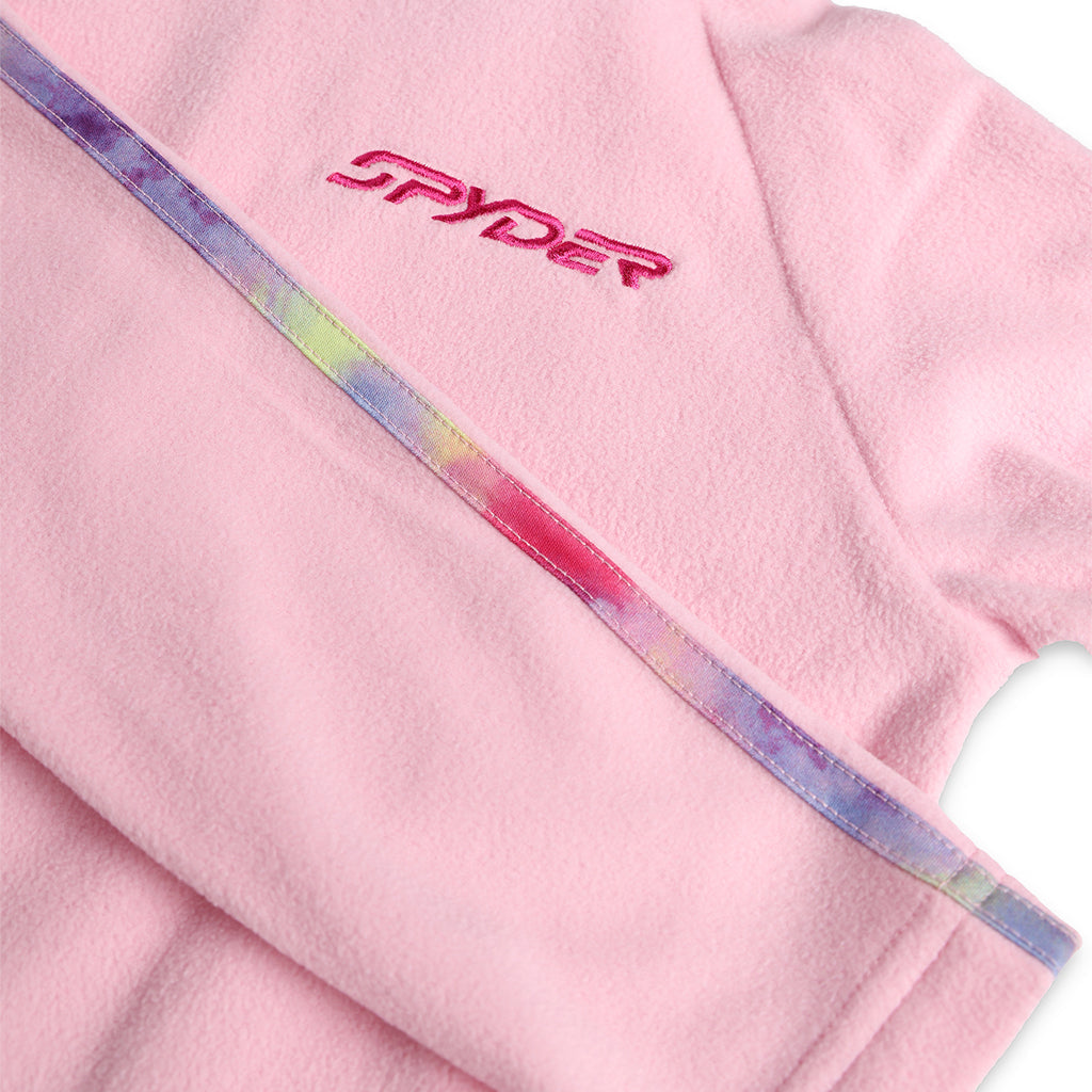 Speed Fleece-Fleece für kleine Kinder mit halbem Reißverschluss – Zartrosa