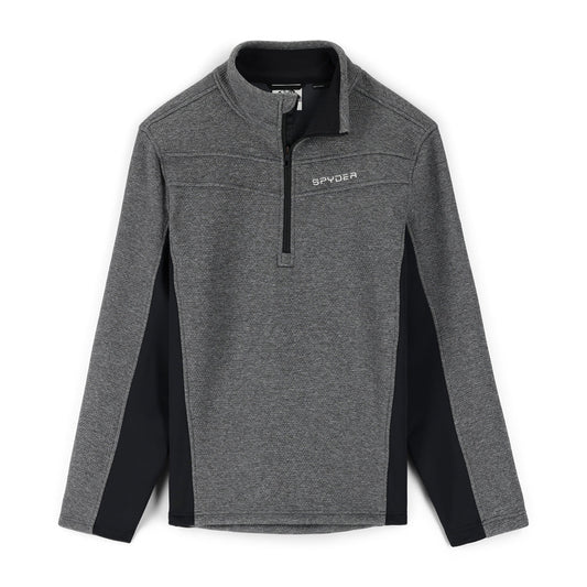 Encore Herren-Halbzip-Pullover - Ebenholzschwarz (2022)