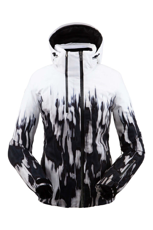 Inspire - Imprimé ikat noir