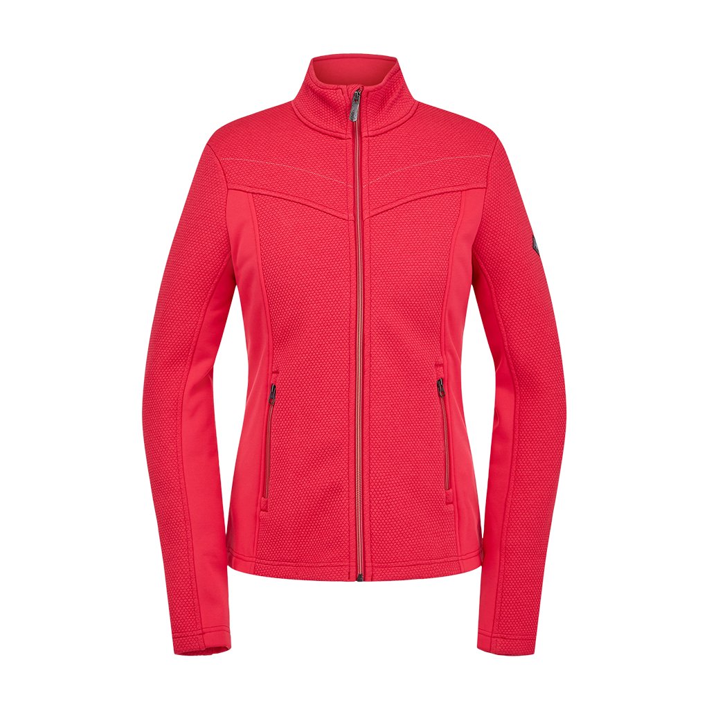 Womens Encore Full Zip - Cerise