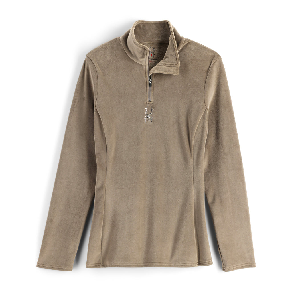 Pull demi-zip Shimmer Bug pour femme - Cachemire (2022)