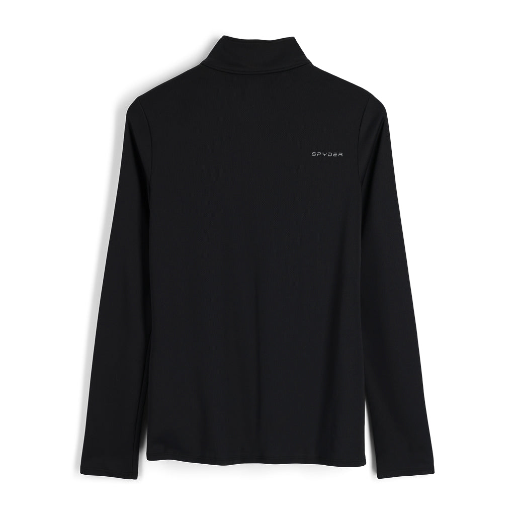 Tempting Damen-Pullover mit halbem Reißverschluss - Schwarz (2022)