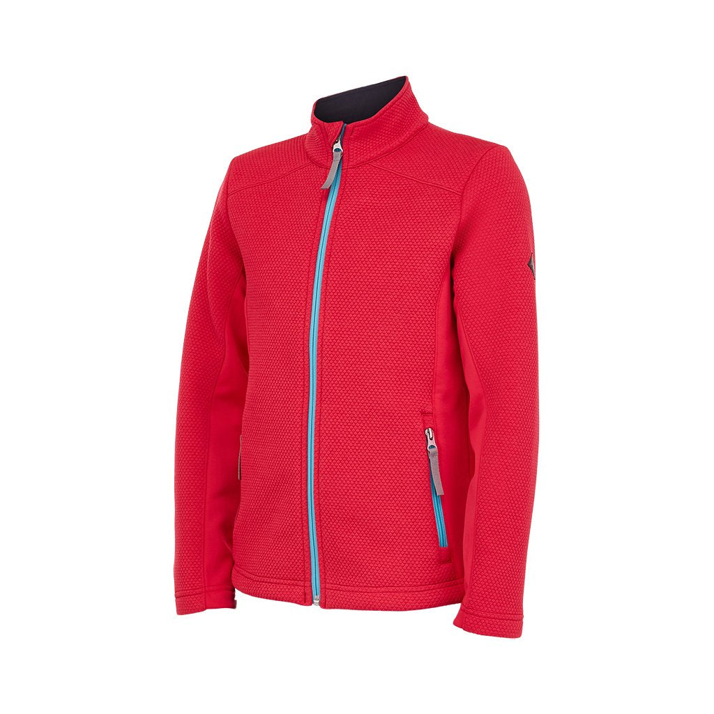 Girls Encore Full Zip - Kirschrot