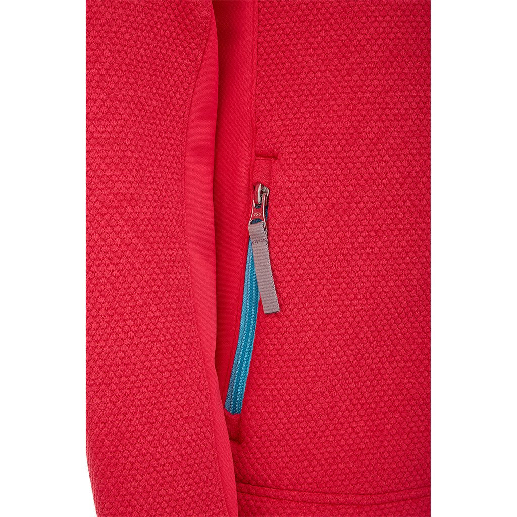 Girls Encore Full Zip - Kirschrot