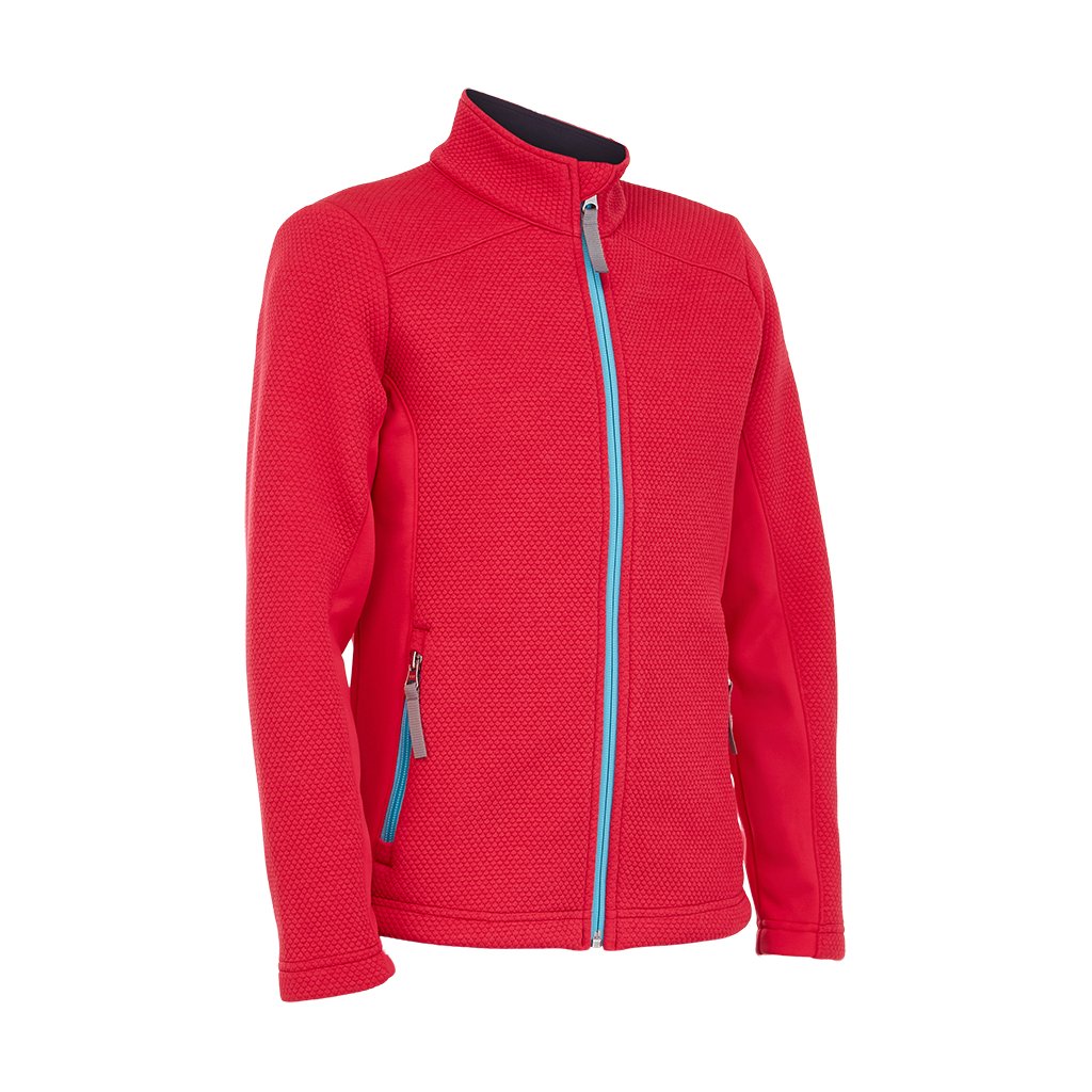Girls Encore Full Zip - Kirschrot