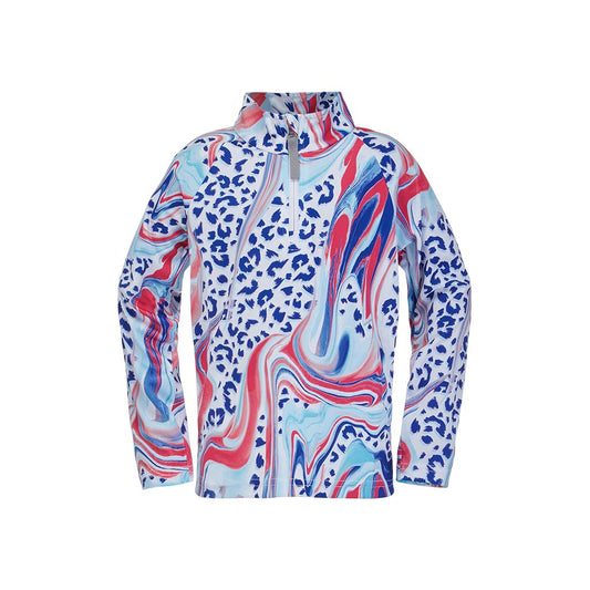 Little Girls Reflect - Marbled