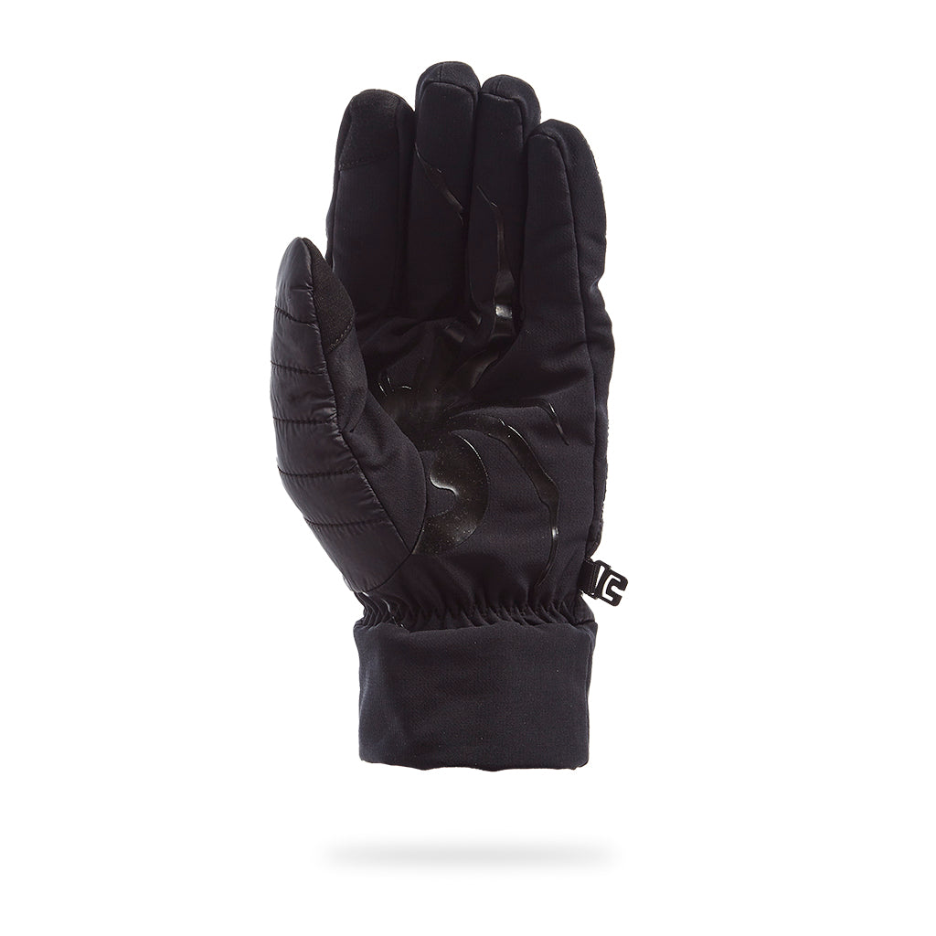 Mens Glissade Hybrid Glove - Black Alloy (2022)