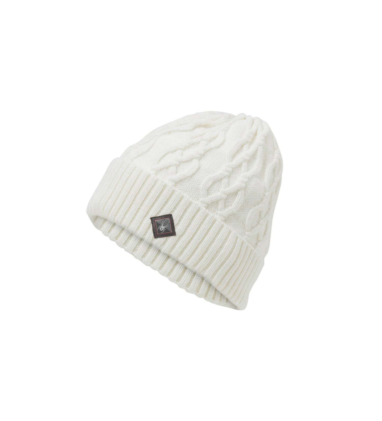 Pull en maille torsadée pour femme - Blanc