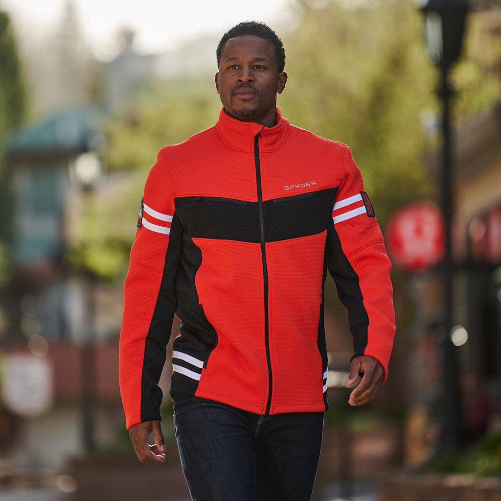 Herren Wengen Encore Full Zip - Vulkan Schwarz (2022)