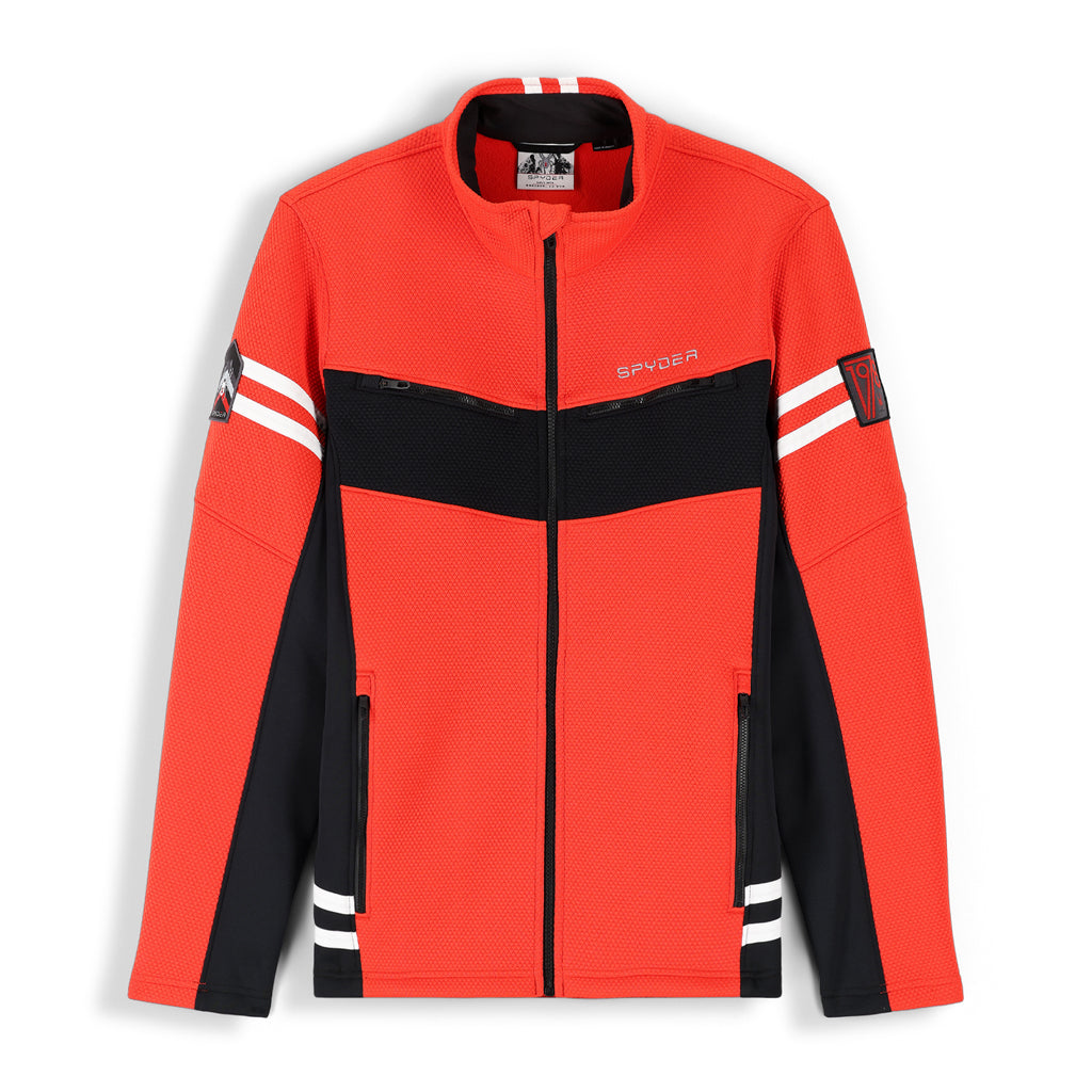 Herren Wengen Encore Full Zip - Vulkan Schwarz (2022)
