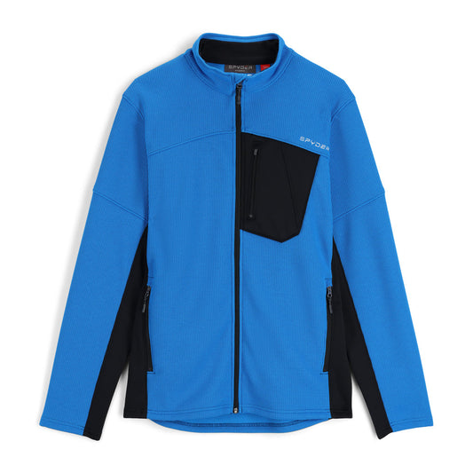 Bandit Herren-Jacke mit durchgehendem Reißverschluss – Collegiate Black (2022)