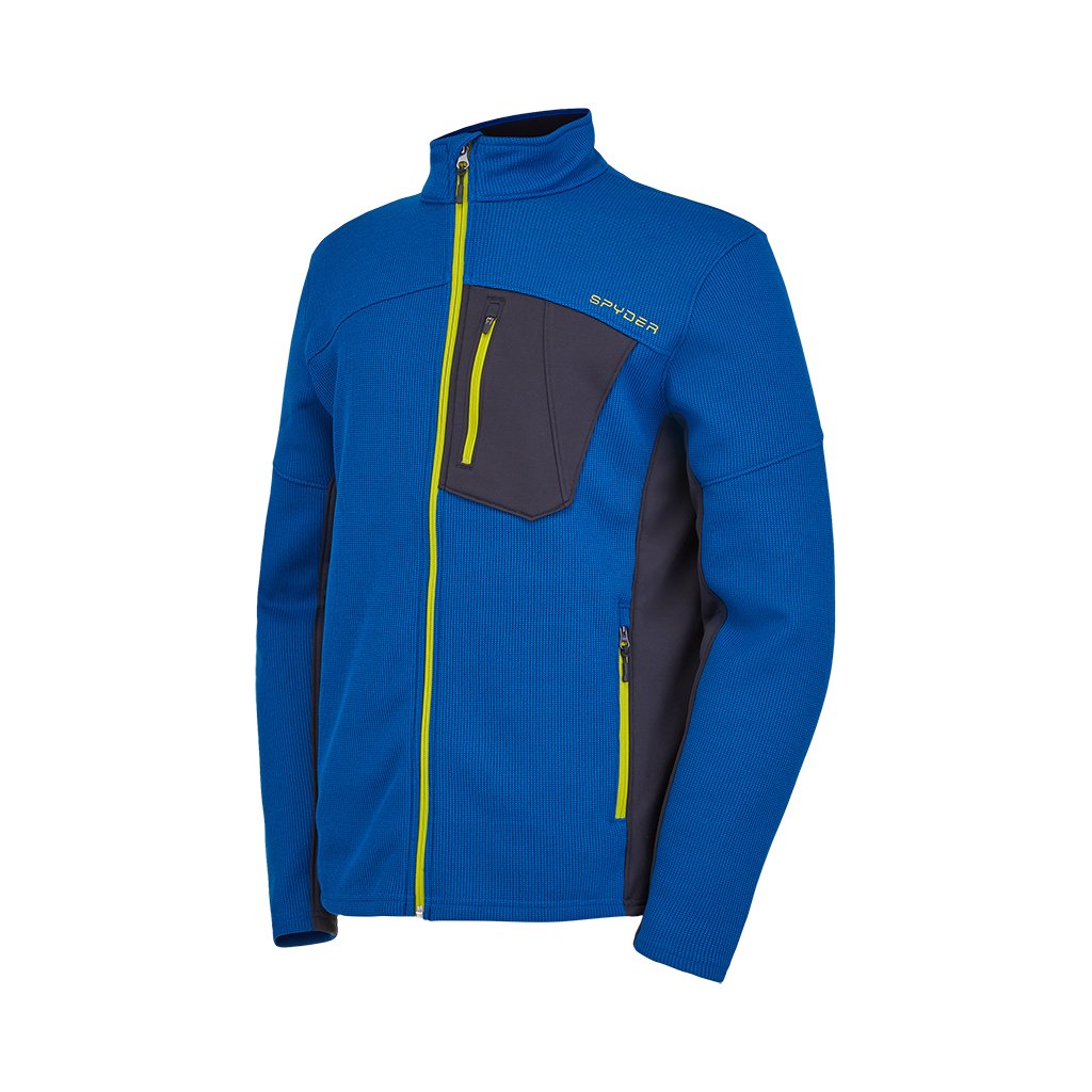 Mens Bandit Full Zip - Old Glory Ebony