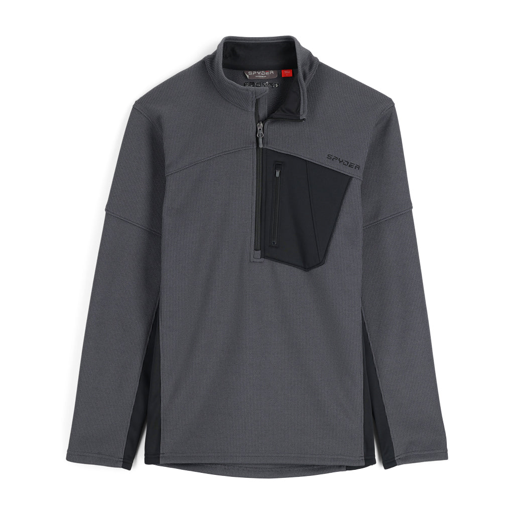 Pull Bandit demi-zip pour homme - Ébène (2022)