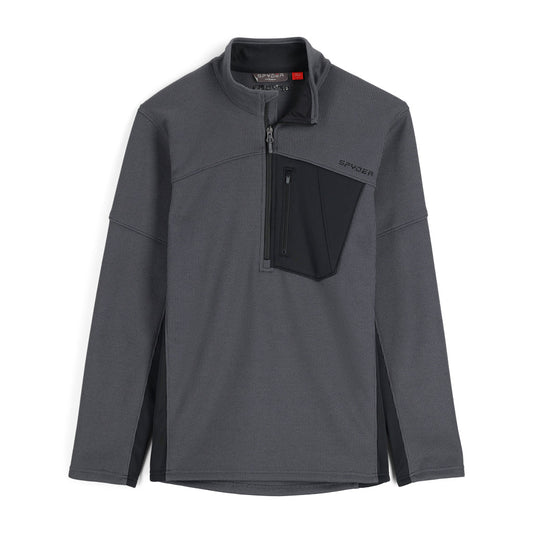 Bandit Herren-Halbzip-Pullover - Ebenholz (2022)