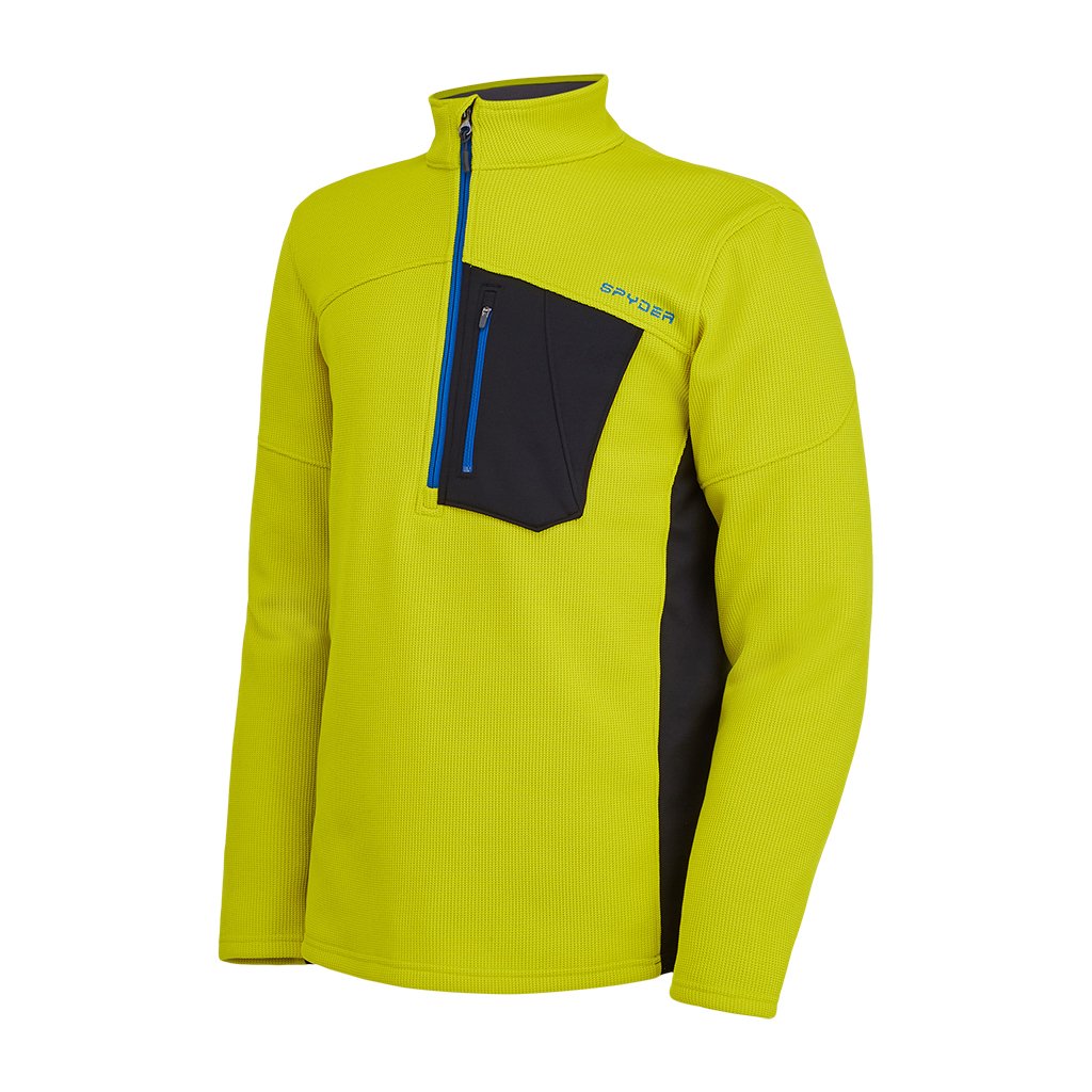 Herren Bandit Half Zip - Zitronengelb