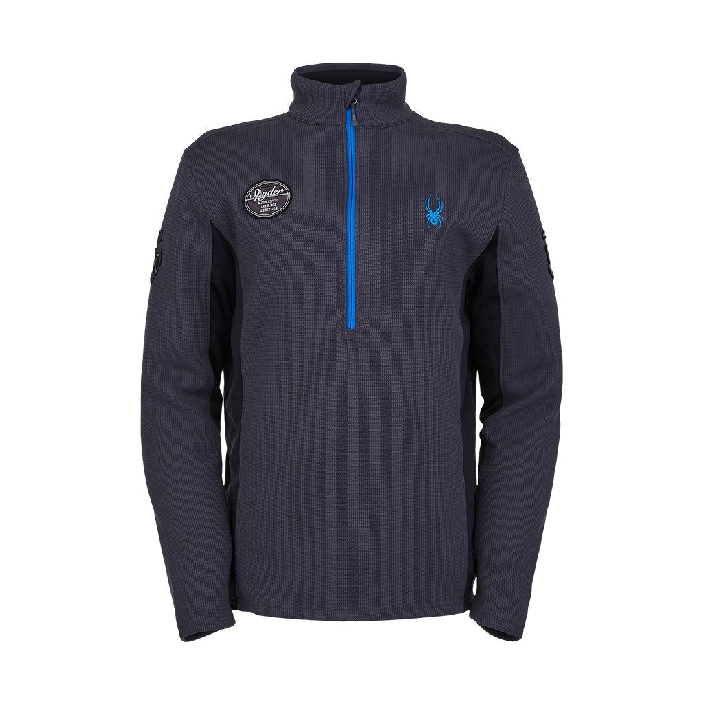 Bandit Wengen Demi-Zip Homme - Ébène