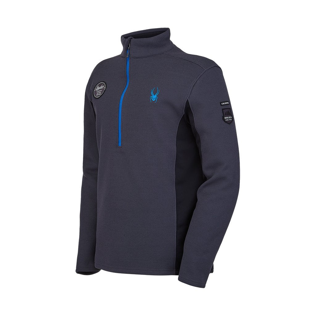 Bandit Wengen Demi-Zip Homme - Ébène