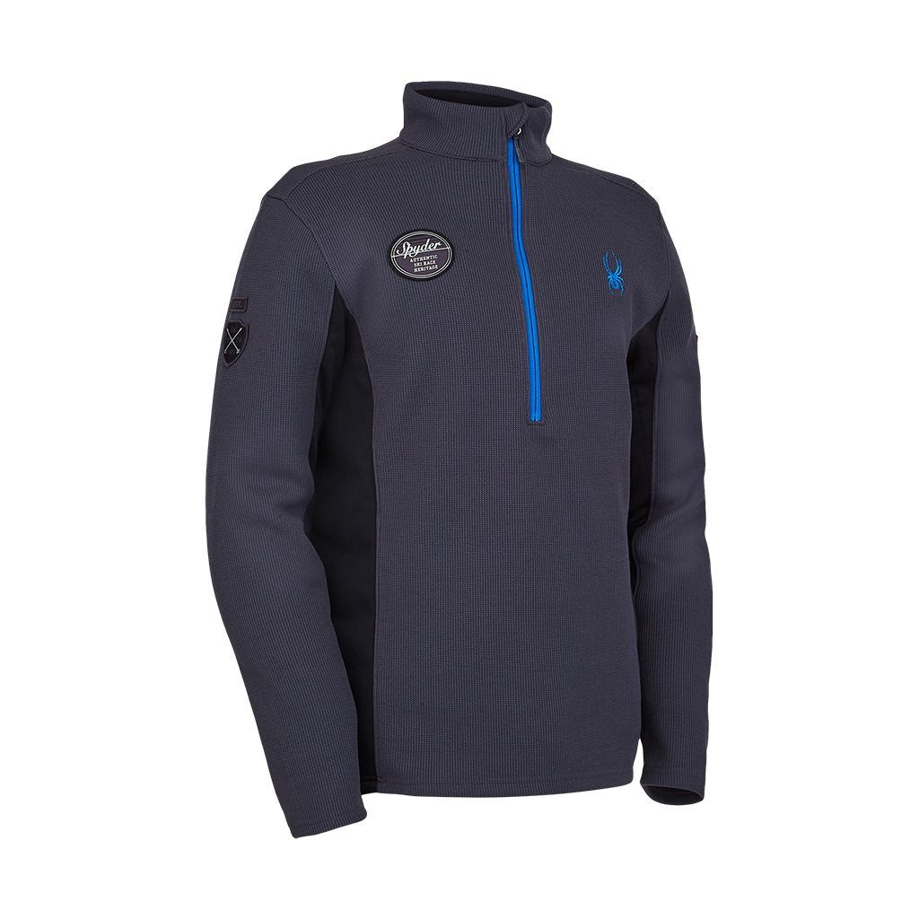 Bandit Wengen Demi-Zip Homme - Ébène