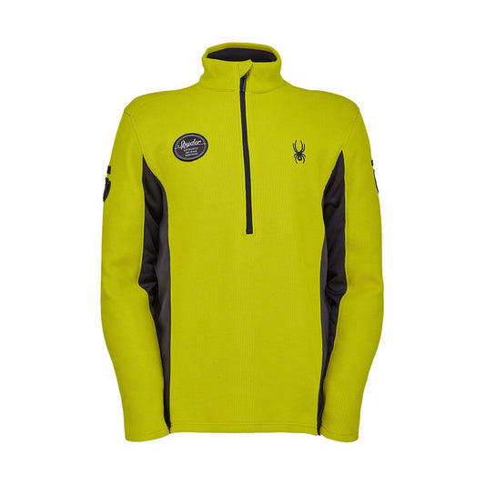 Herren Bandit Wengen Half Zip – Citron