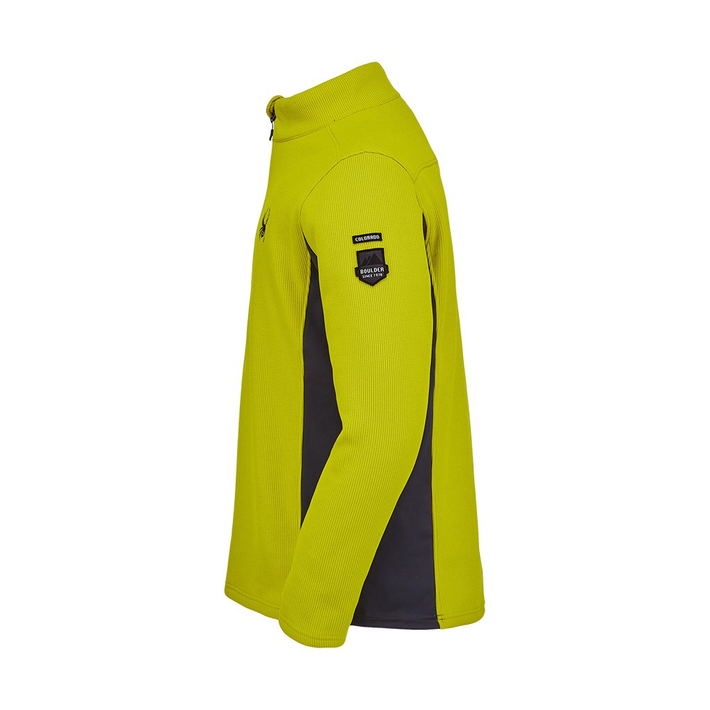 Herren Bandit Wengen Half Zip – Citron