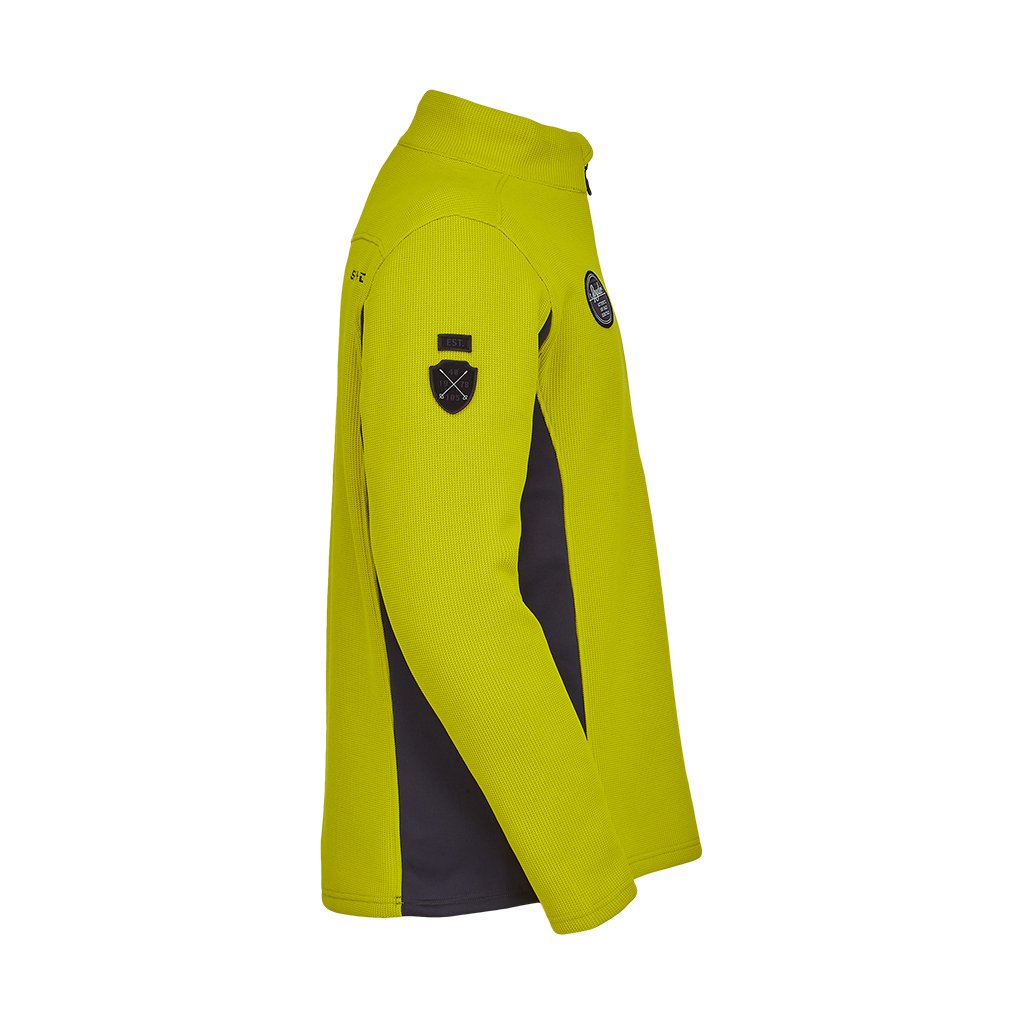 Herren Bandit Wengen Half Zip – Citron